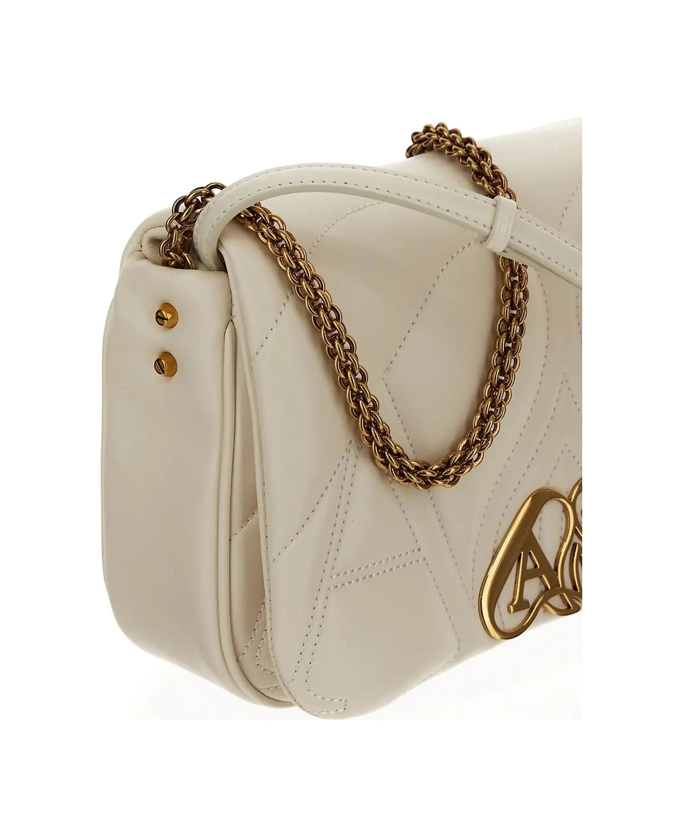 Alexander McQueen The Seal Bag - White ショルダーバッグ