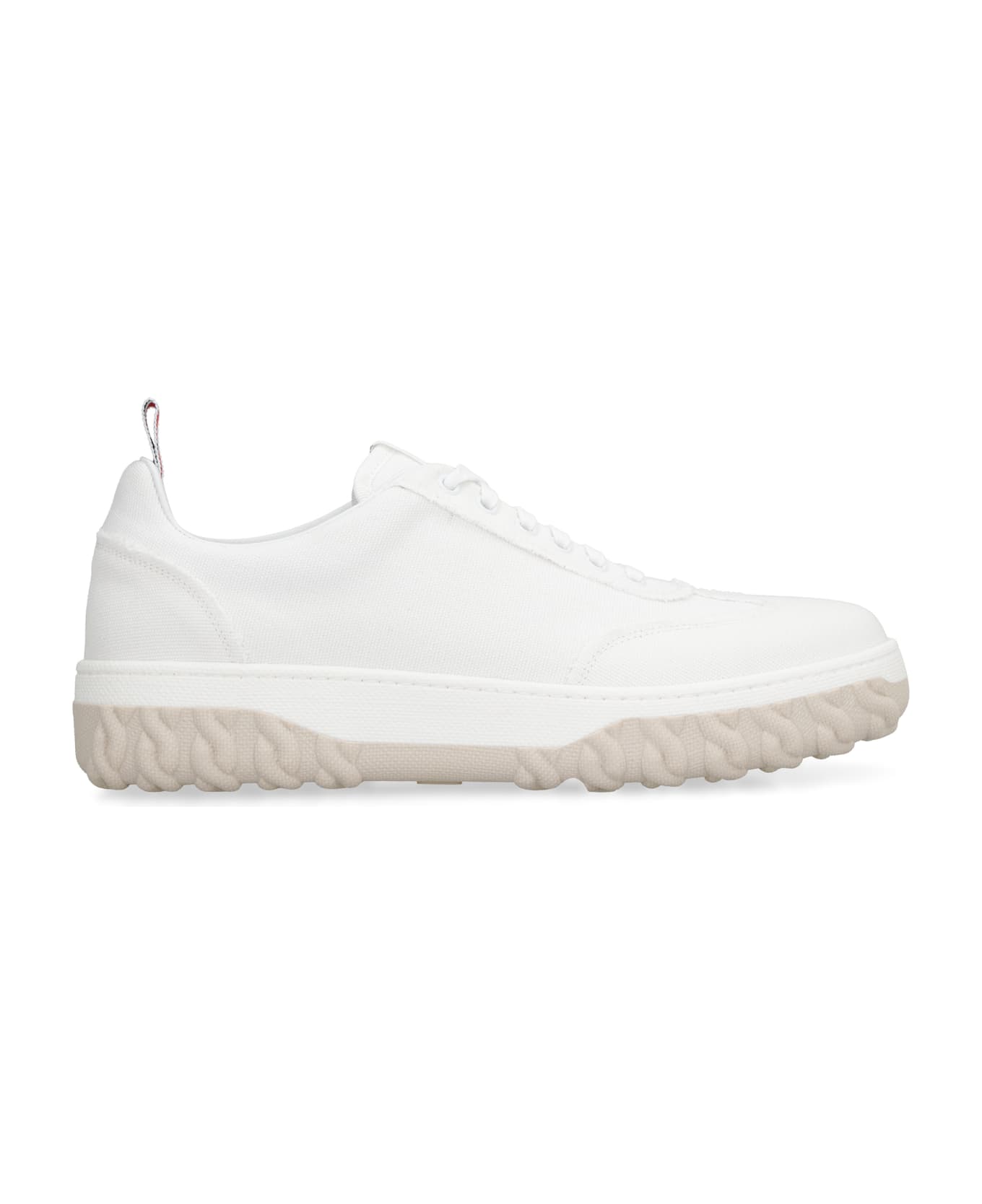 Thom Browne Field Canvas Sneakers - White スニーカー