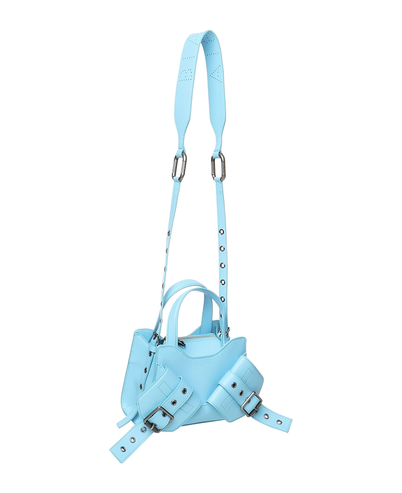 Biasia Y2k Shoulder Bag - Blue