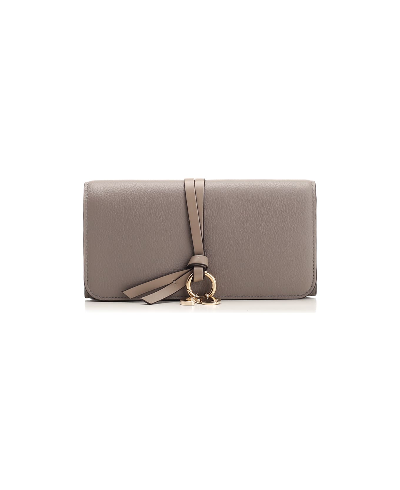 Chloé Alphabet Continental Wallet - Grey