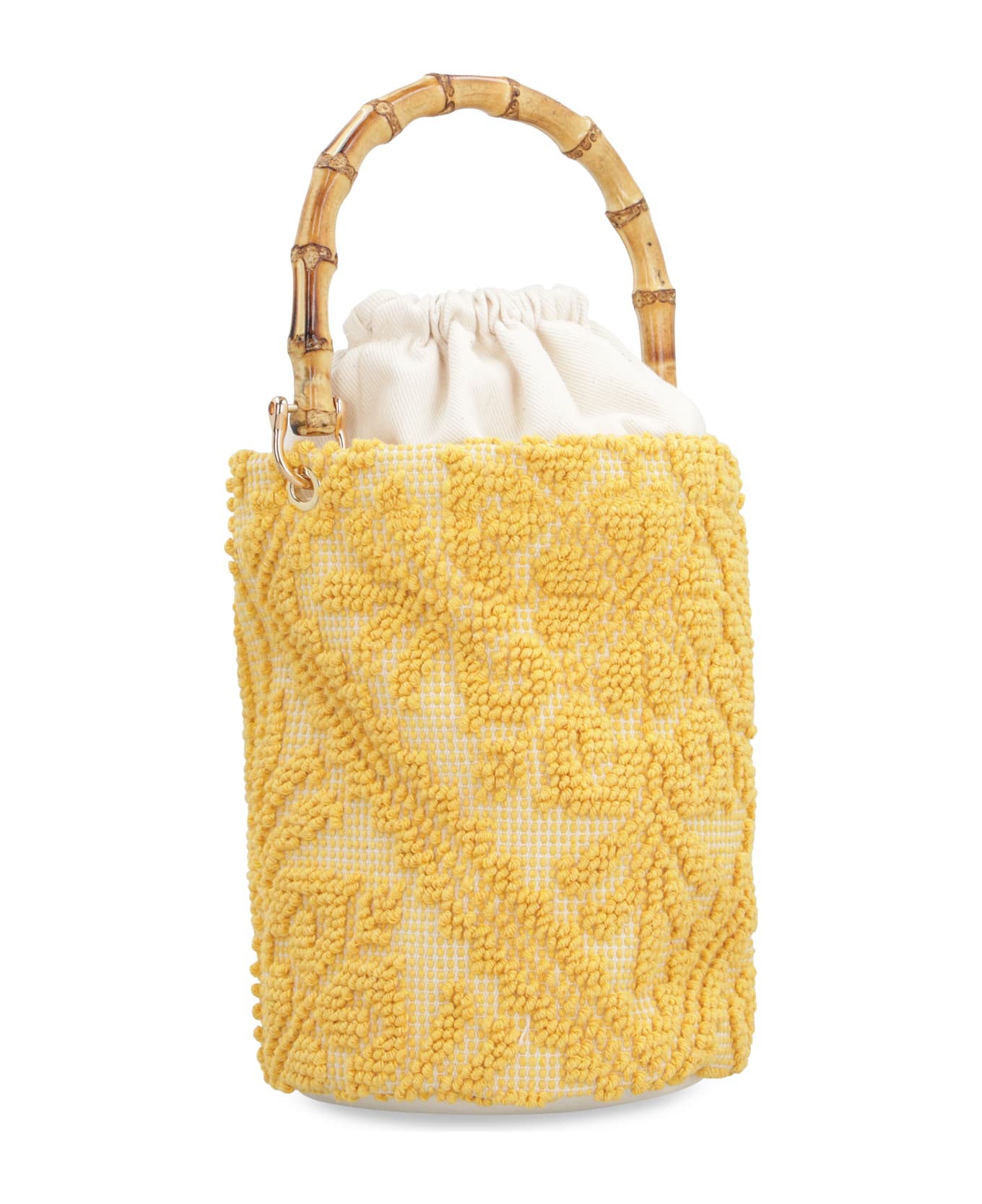 LaMilanesa Chia Bucket Bag - Yellow