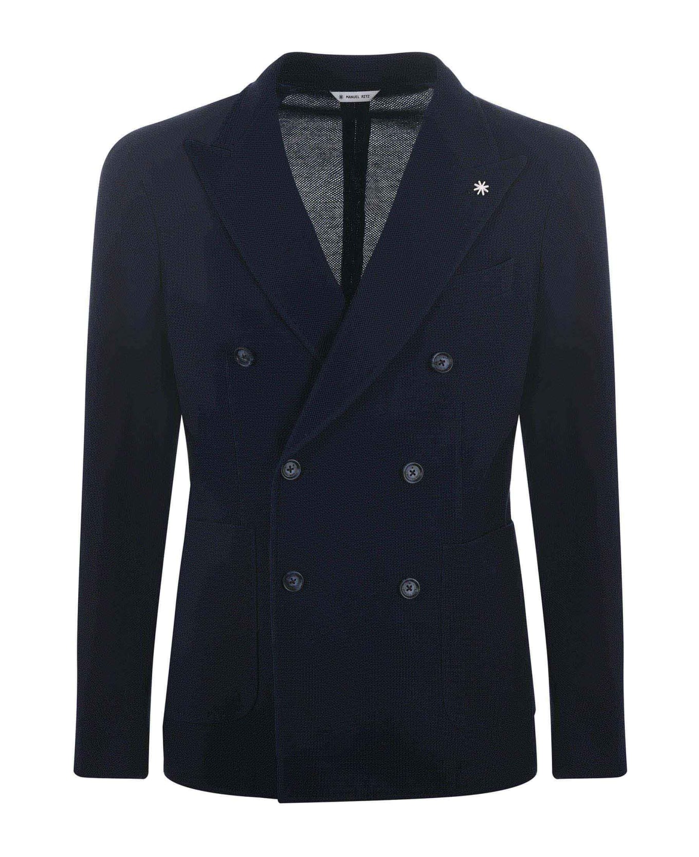 Manuel Ritz Jacket - Blu scuro