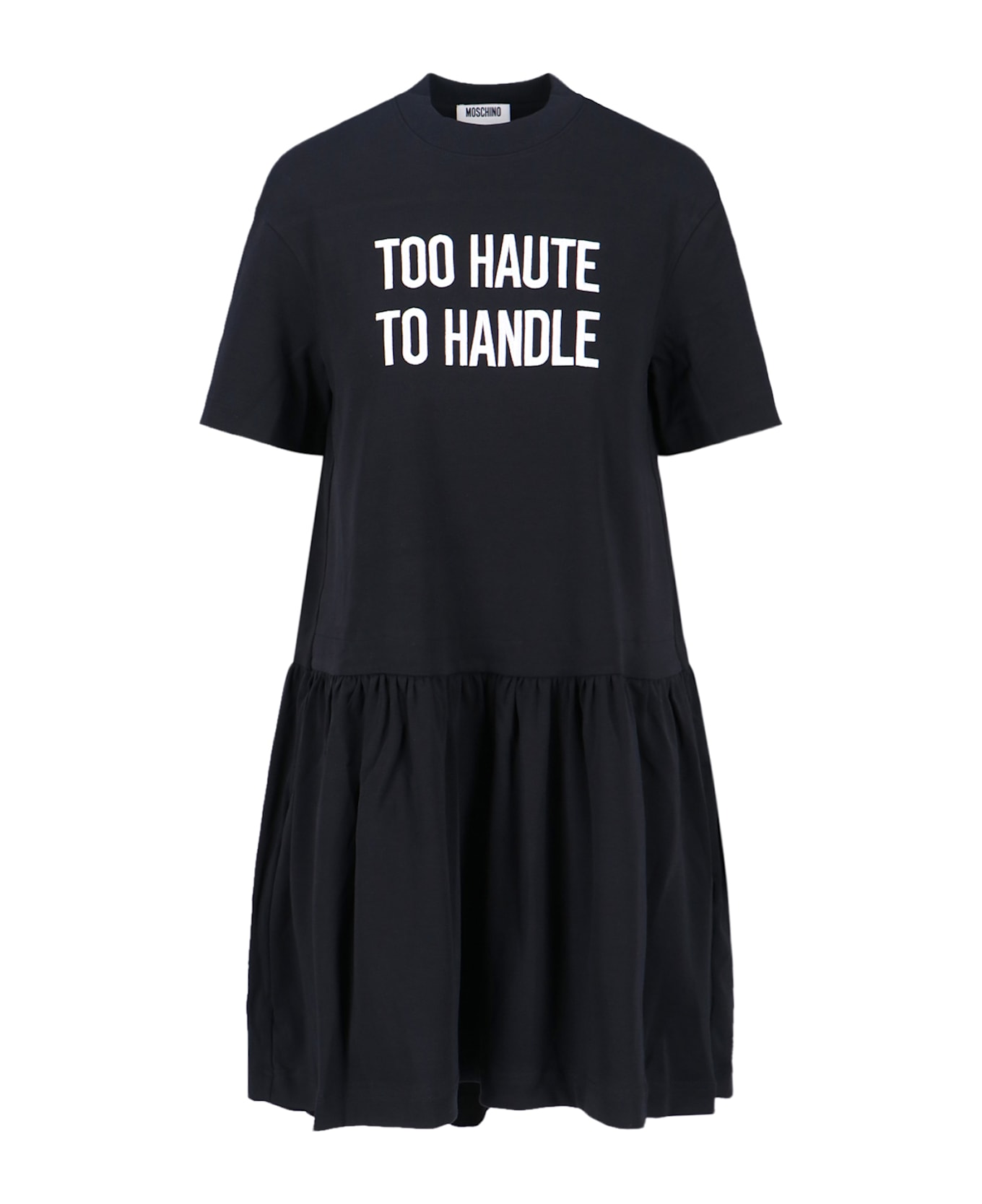 Moschino 
too Haute To Handle
 Midi Dress - Black  