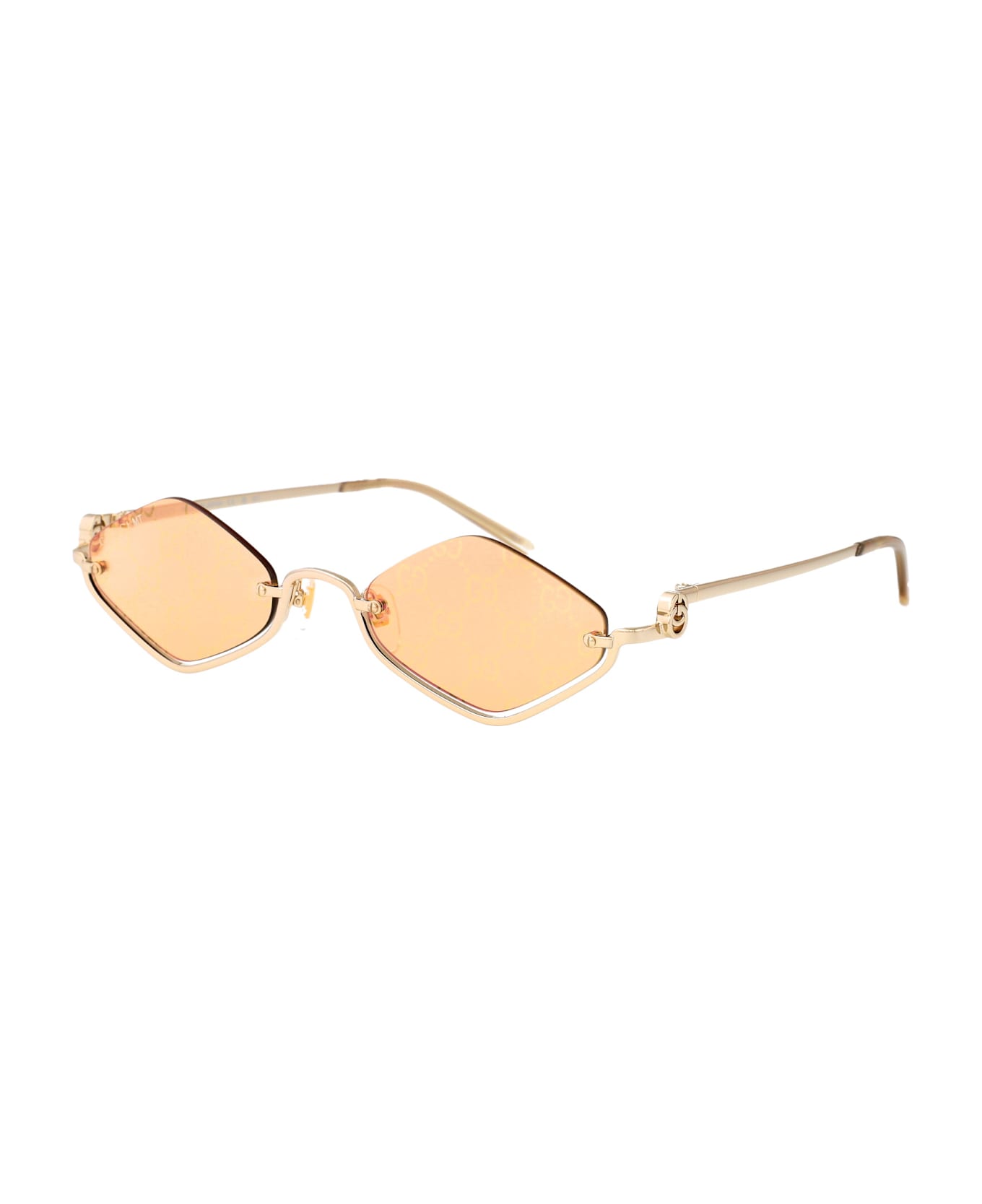 Gucci Eyewear Gg1604s Sunglasses - 004 GOLD GOLD YELLOW