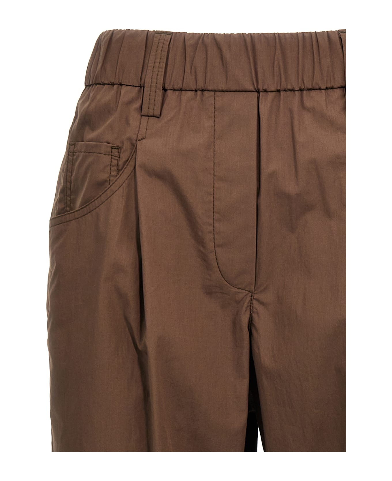Brunello Cucinelli Monile Pants - Chocolate brown