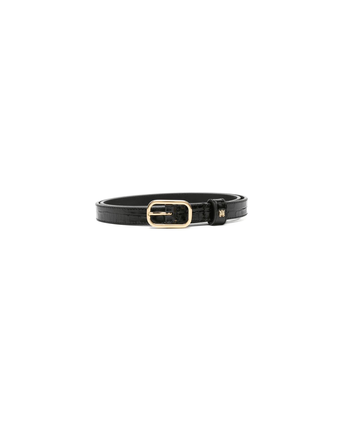 AMIRI Belt - BLACK/GOLD