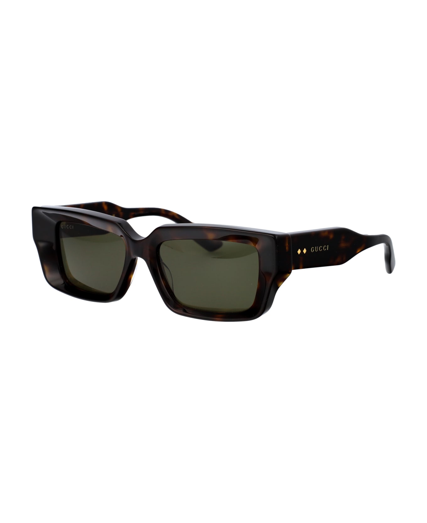 Gucci Eyewear Gg1529s Sunglasses - 002 HAVANA HAVANA GREEN サングラス