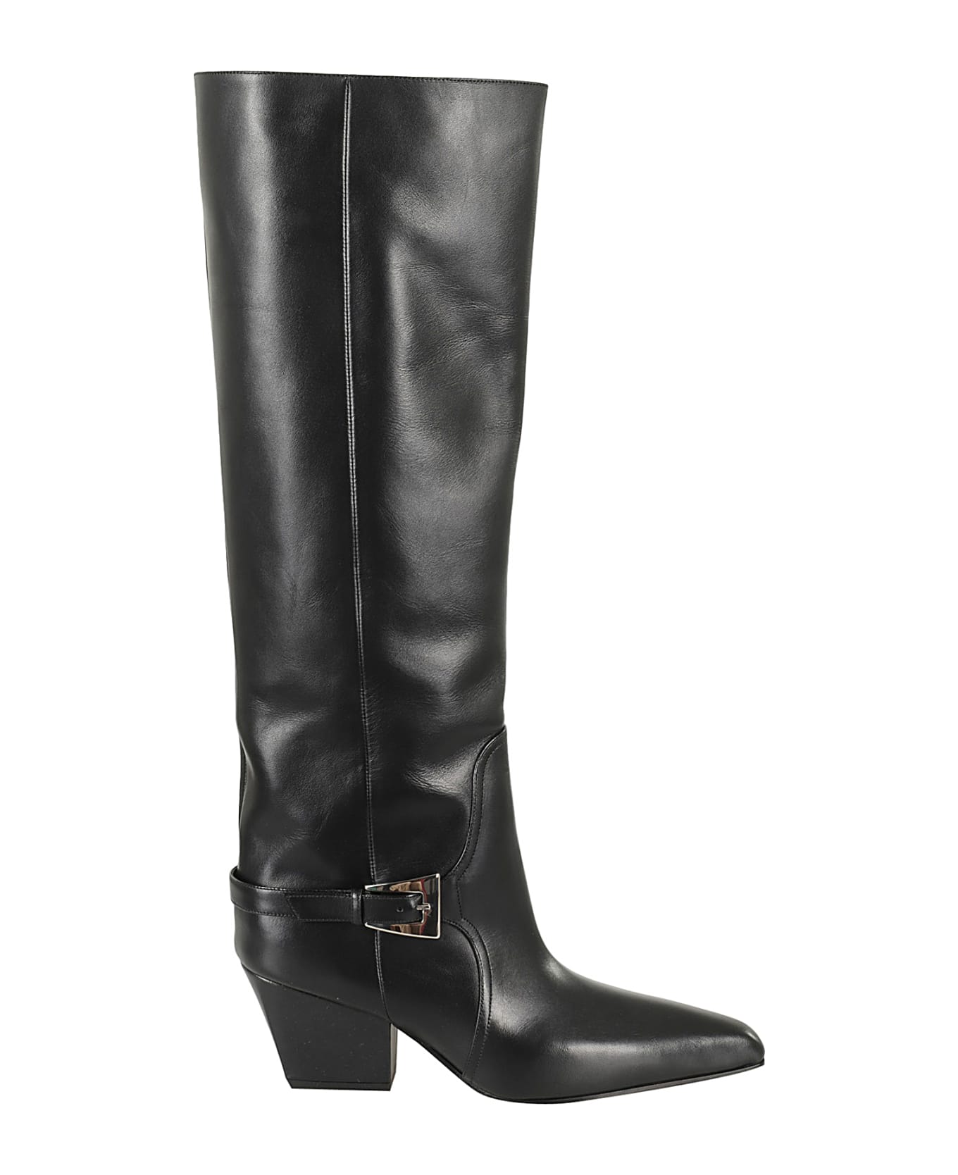Paris Texas Jane Buckle Boot 60 - Black