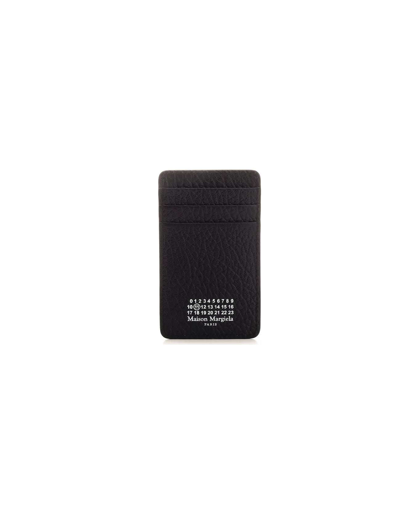 Maison Margiela "four Stitches" Card Holder - Black