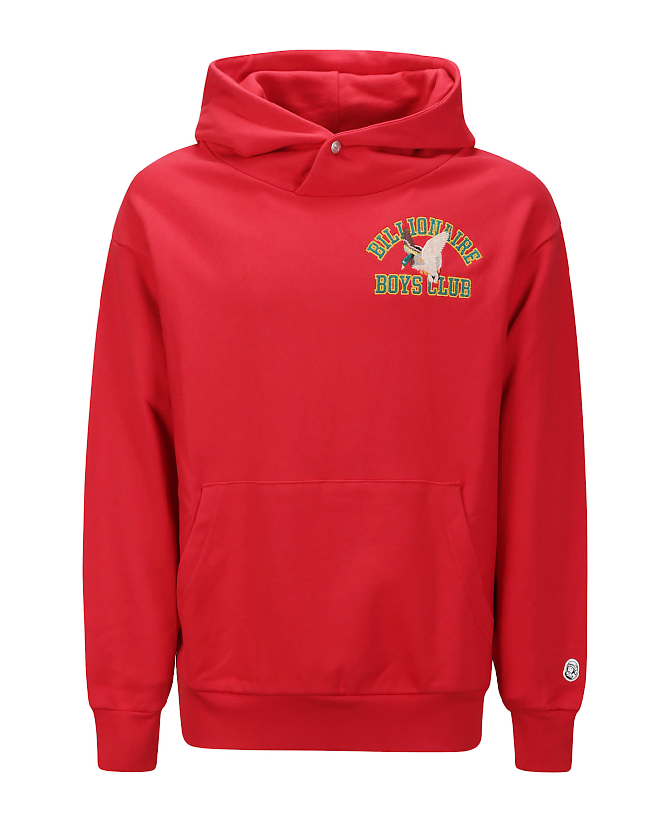 Billionaire Boys Club Duck Varsity Embroidered Popover Hood - RED