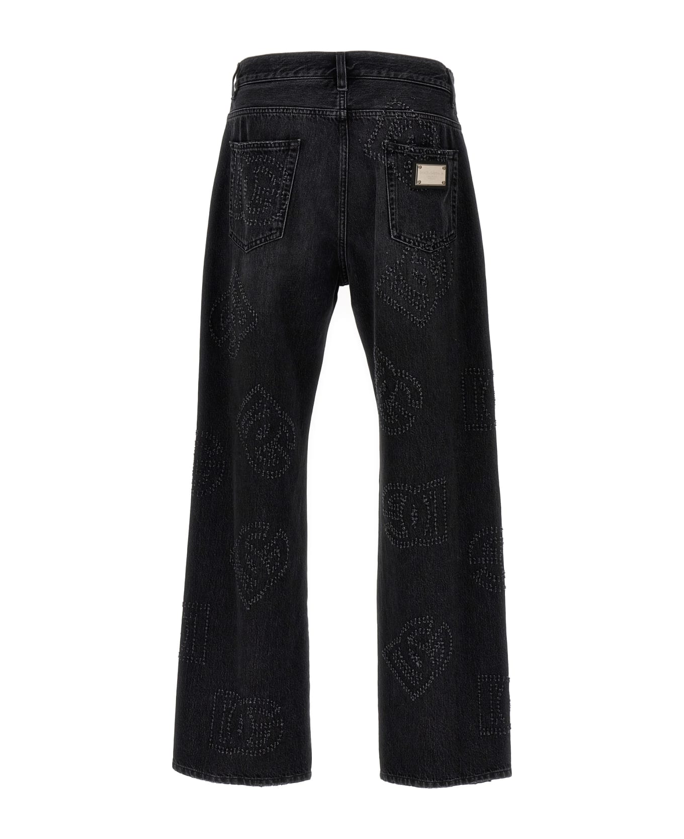 Dolce & Gabbana 'dg' Jeans - Gray