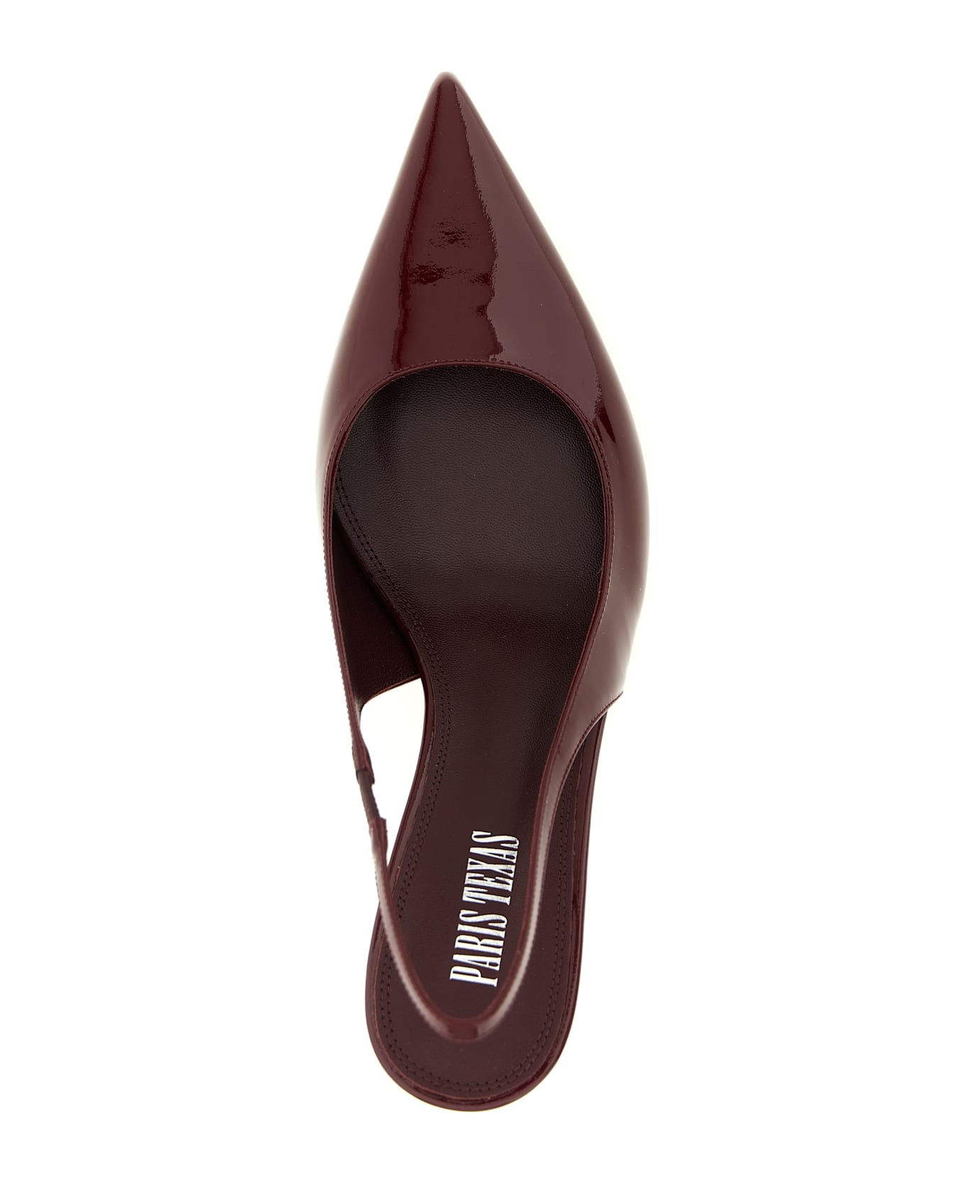 Paris Texas 'lidia' Slingback - Bordeaux