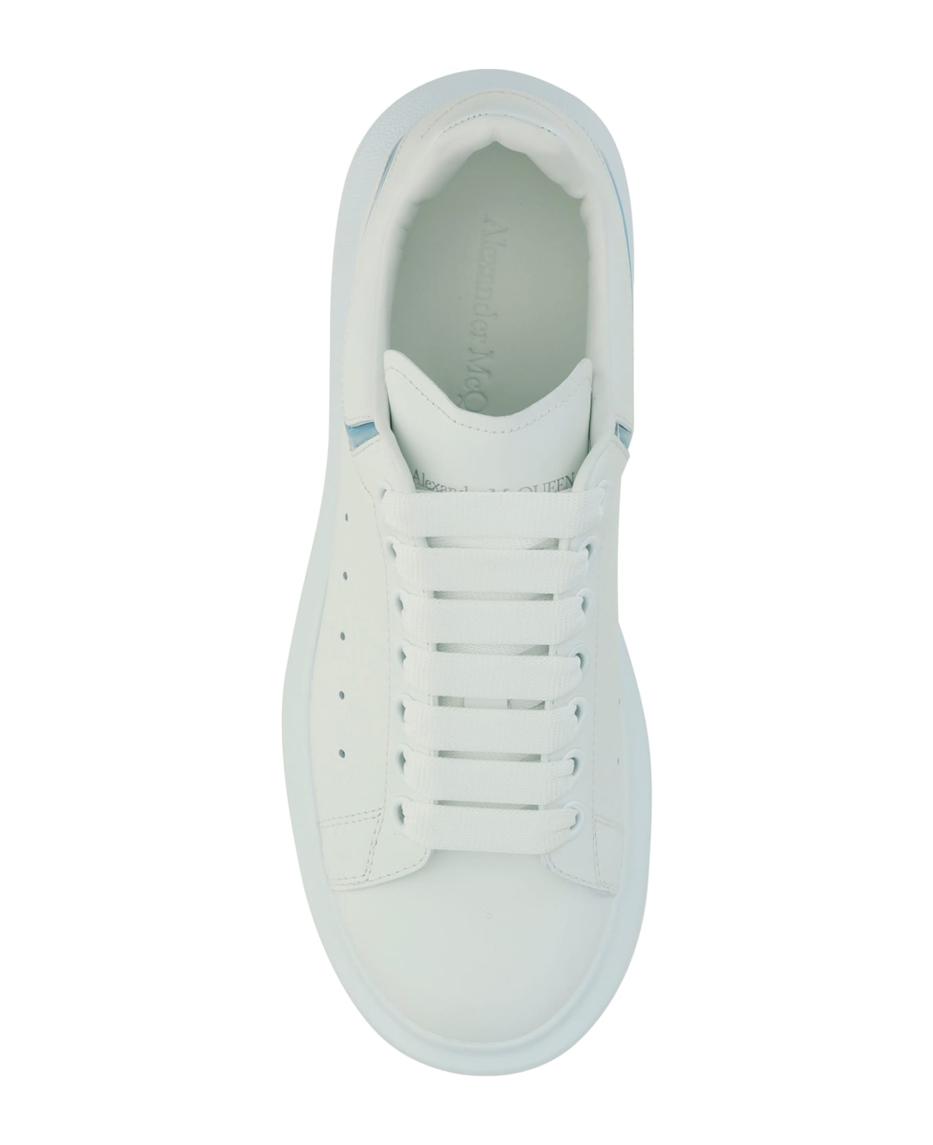 Alexander McQueen Oversize Sneakers - White/paradise Blue スニーカー