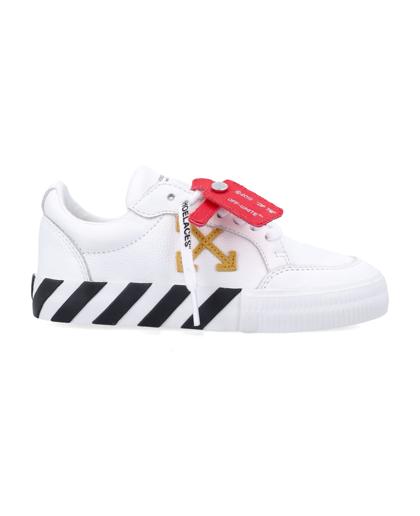 Off-White Kid - Vulcanized Sneakers - WHITE