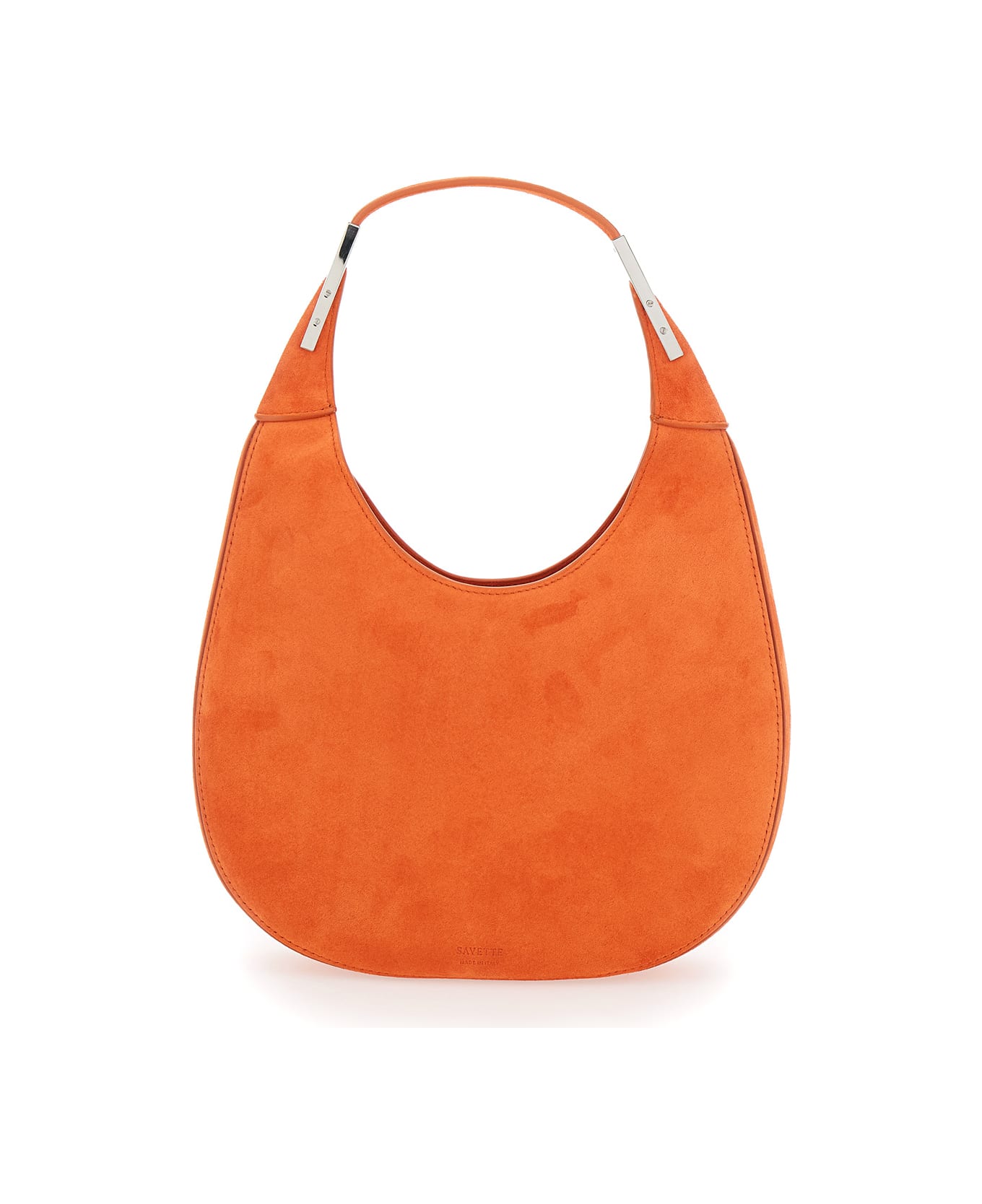 Savette The Small Florence Hobo In Suede - Red
