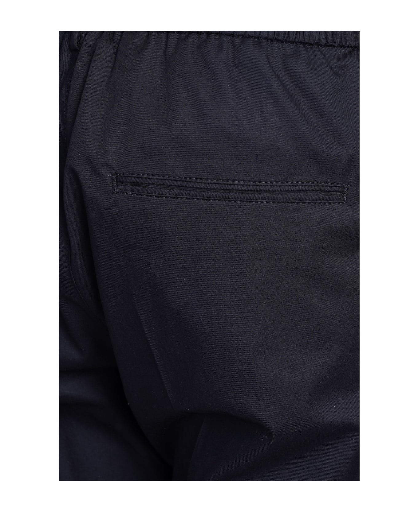 Tagliatore 0205 P-newman Pants In Blue Cotton - blue