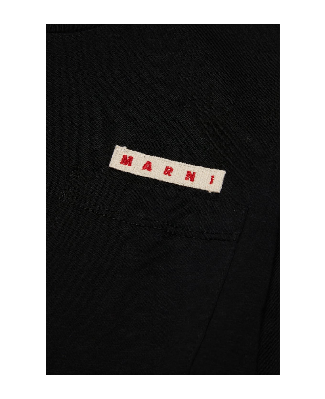 Marni Mt171u T-shirt Marni T-shirt With Pocket And Logo