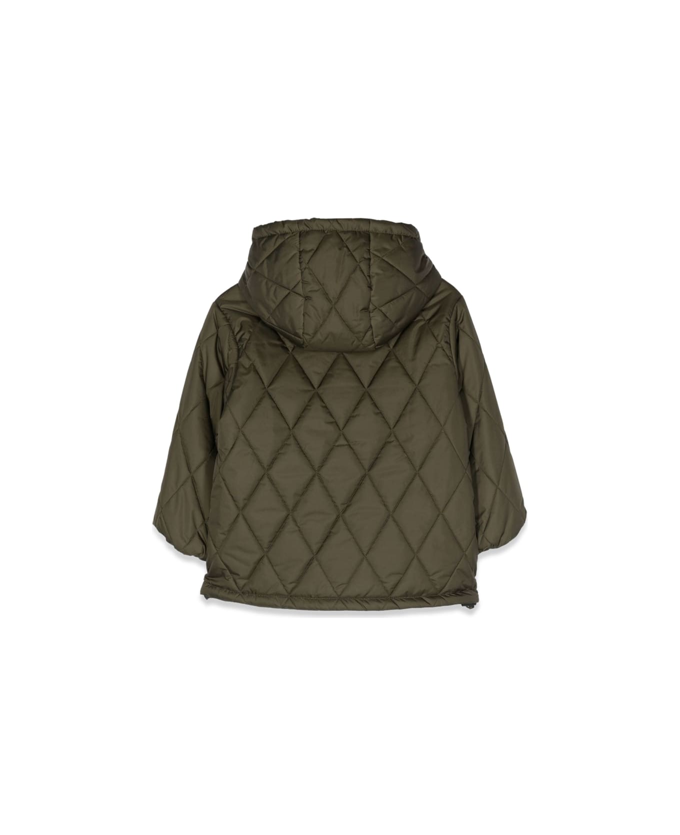 Aspesi Quilted Down Jacket With Hood - MILITARY GREEN コート＆ジャケット