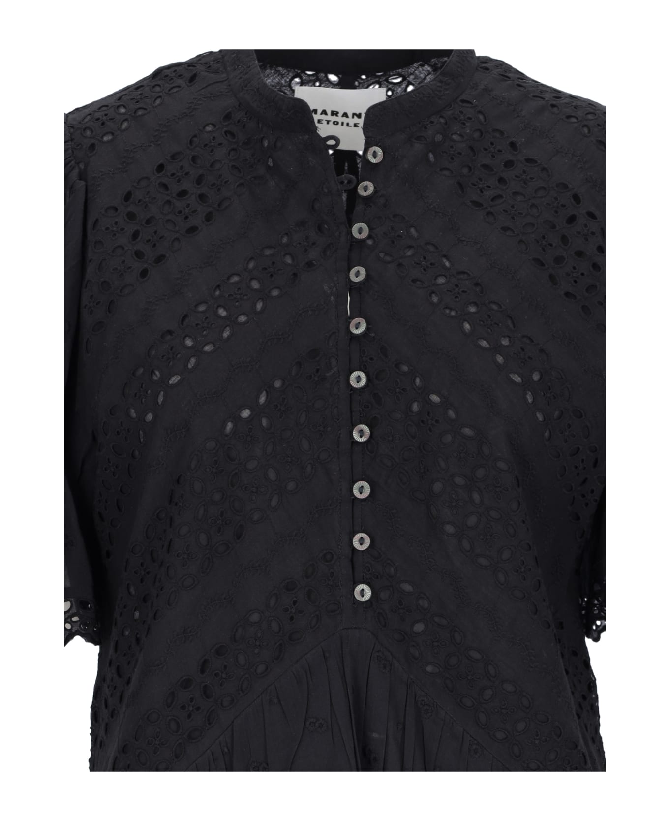Marant Étoile Sangallo Mini Dress - Black   ワンピース＆ドレス