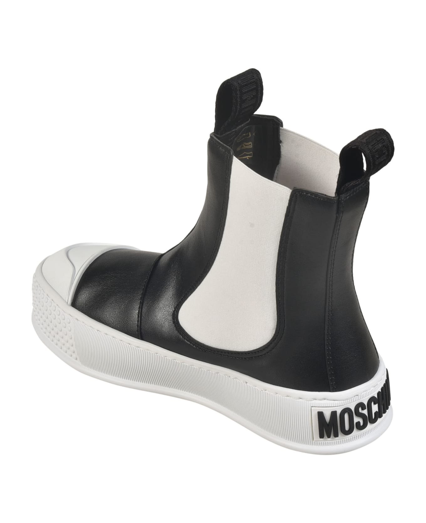 Moschino Side Stretch Boots - Black スニーカー