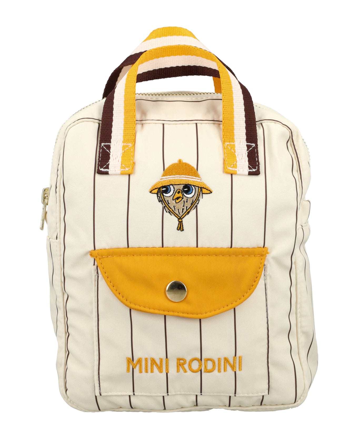 Mini Rodini Backpack Stripes - OFFWHITE