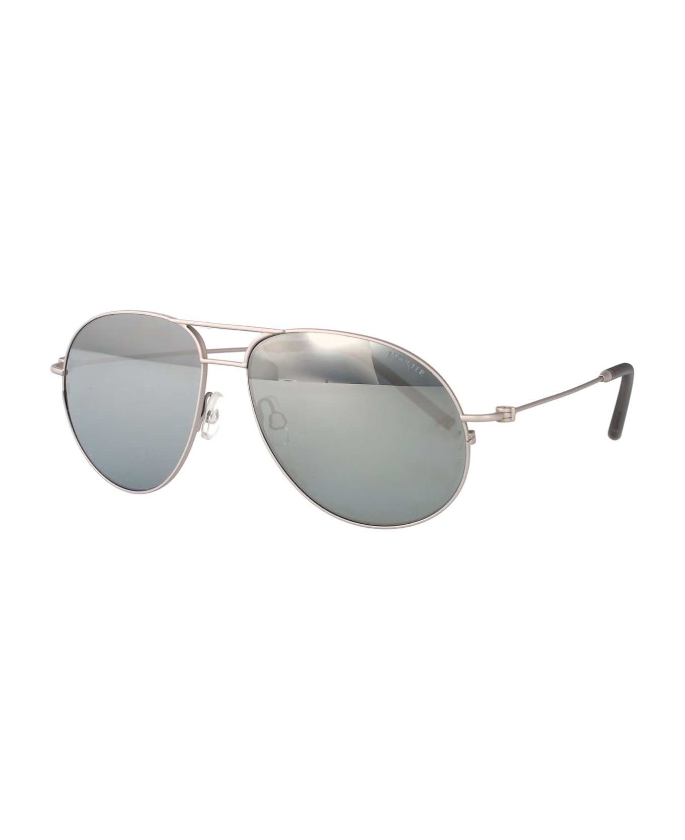 Moncler Eyewear Flyze Sunglasses - MATTE SILVER 