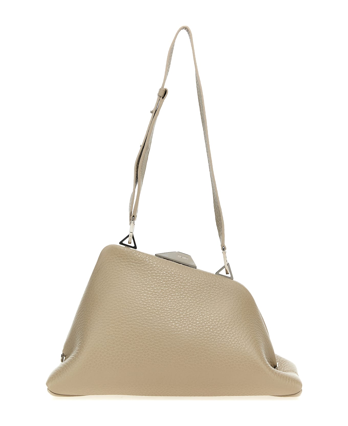 The Attico 
day Off
 Shoulder Bag - Beige