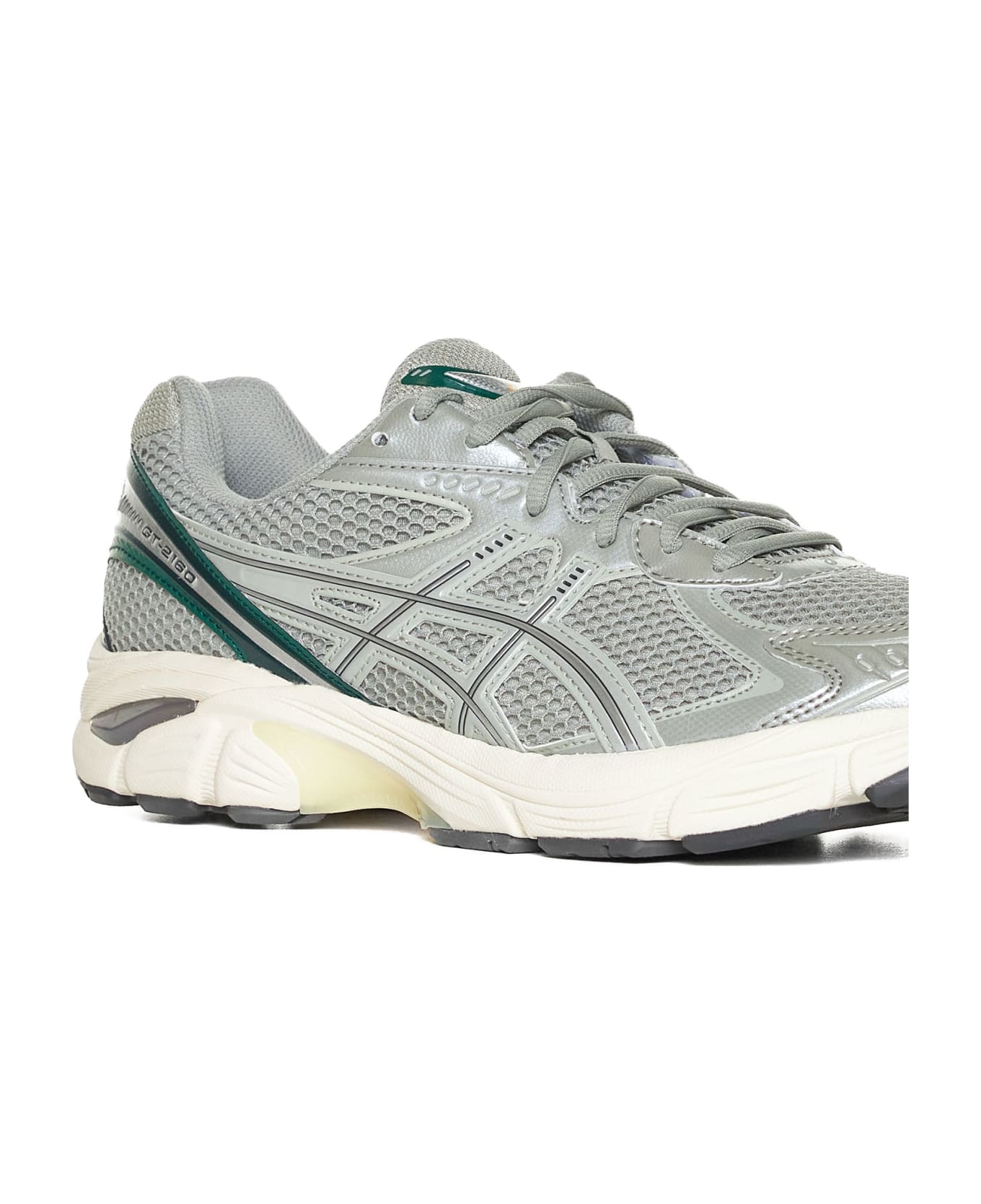 Asics Multicolor Mesh And Synthetic Leather Gt-2160 Sneakers - SEALGREYJEWELGREEN