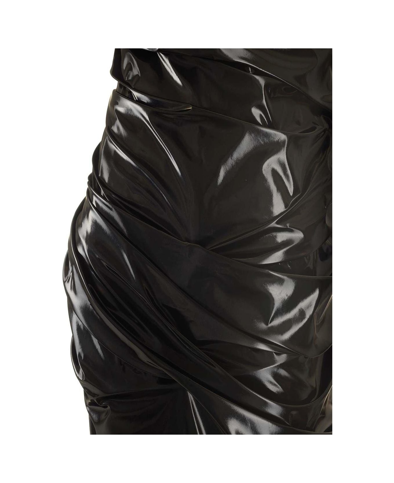 Alexander McQueen Dress With Ruching - Black