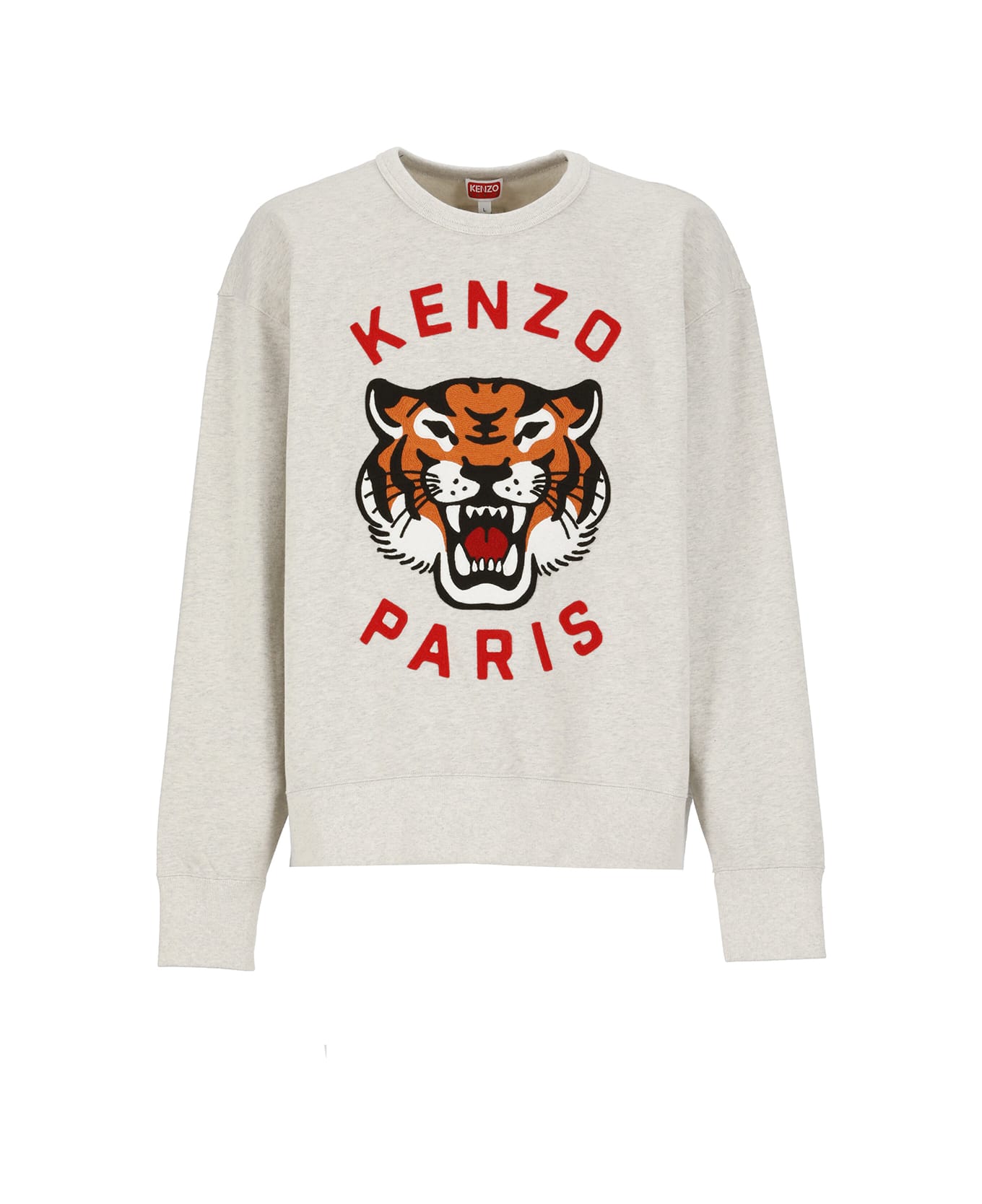 Kenzo Lucky Tiger Sweatshirt - Grey フリース