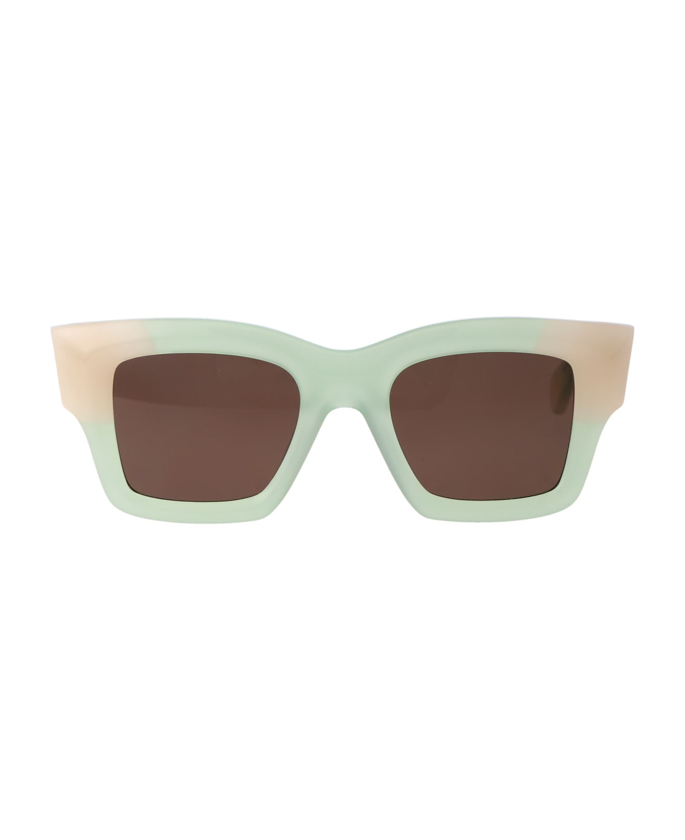 Jacquemus Les Lunettes Baci Sunglasses - GREEN