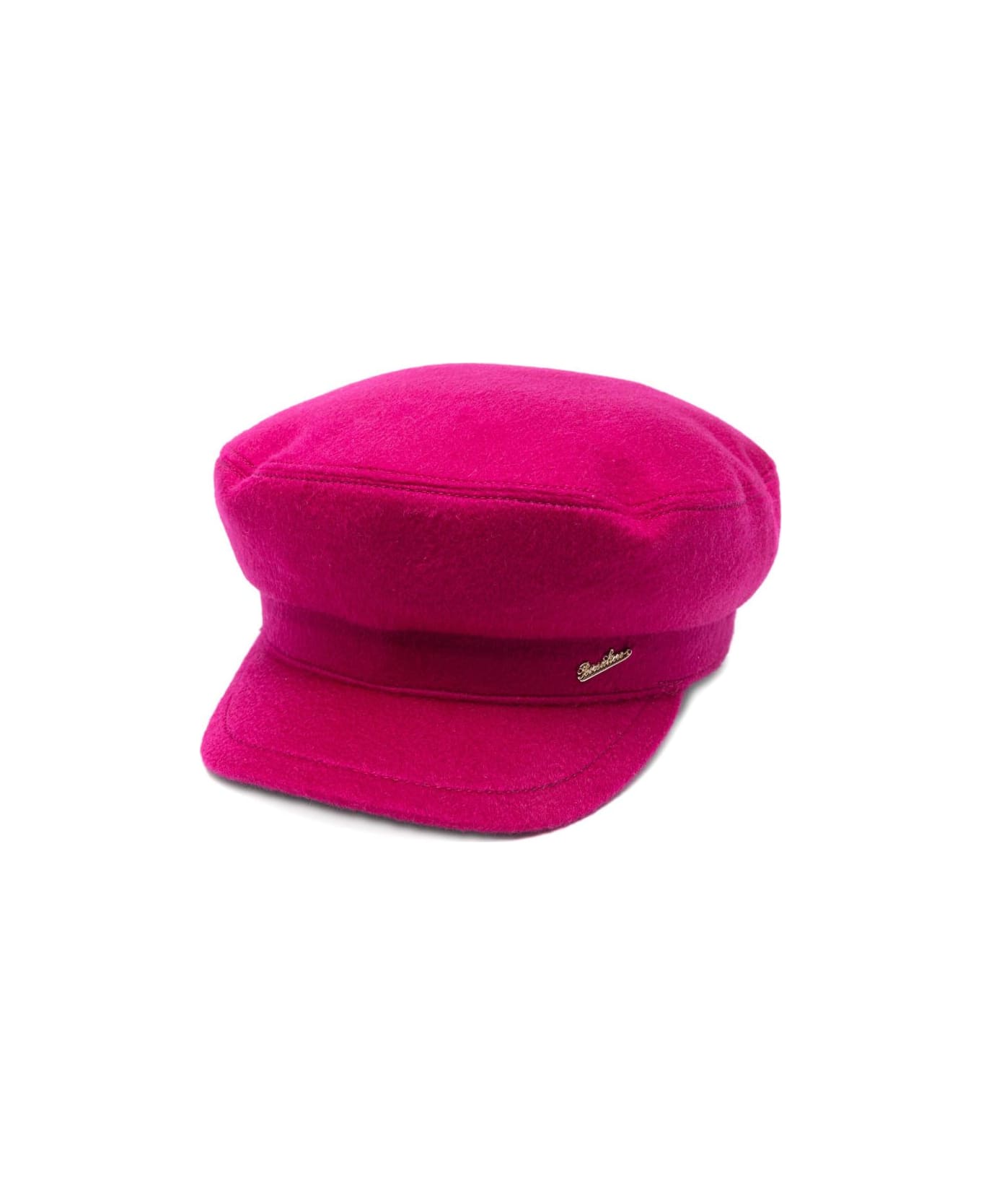 Borsalino Brest Cashmere Cap - Fuchsia
