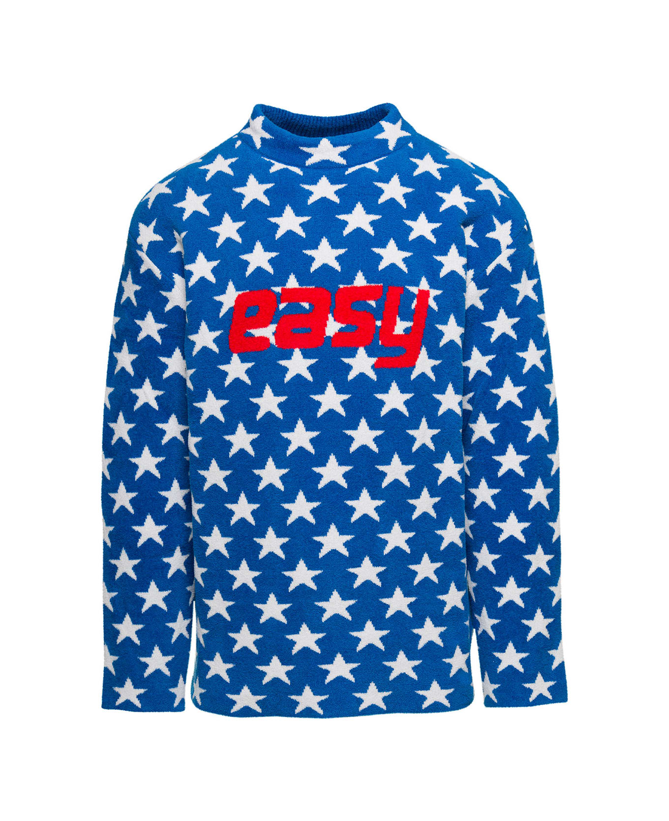 ERL Easy Fleece Sweater Knit - Blu フリース