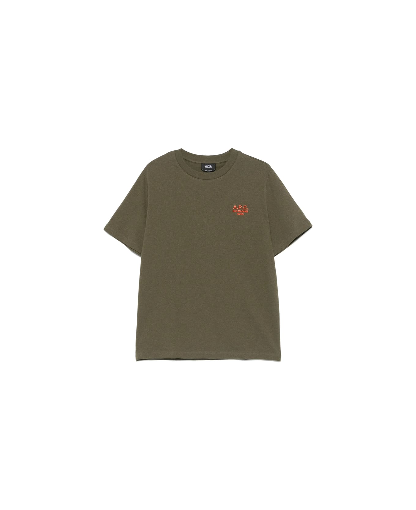 A.P.C. T-shirt - GREEN