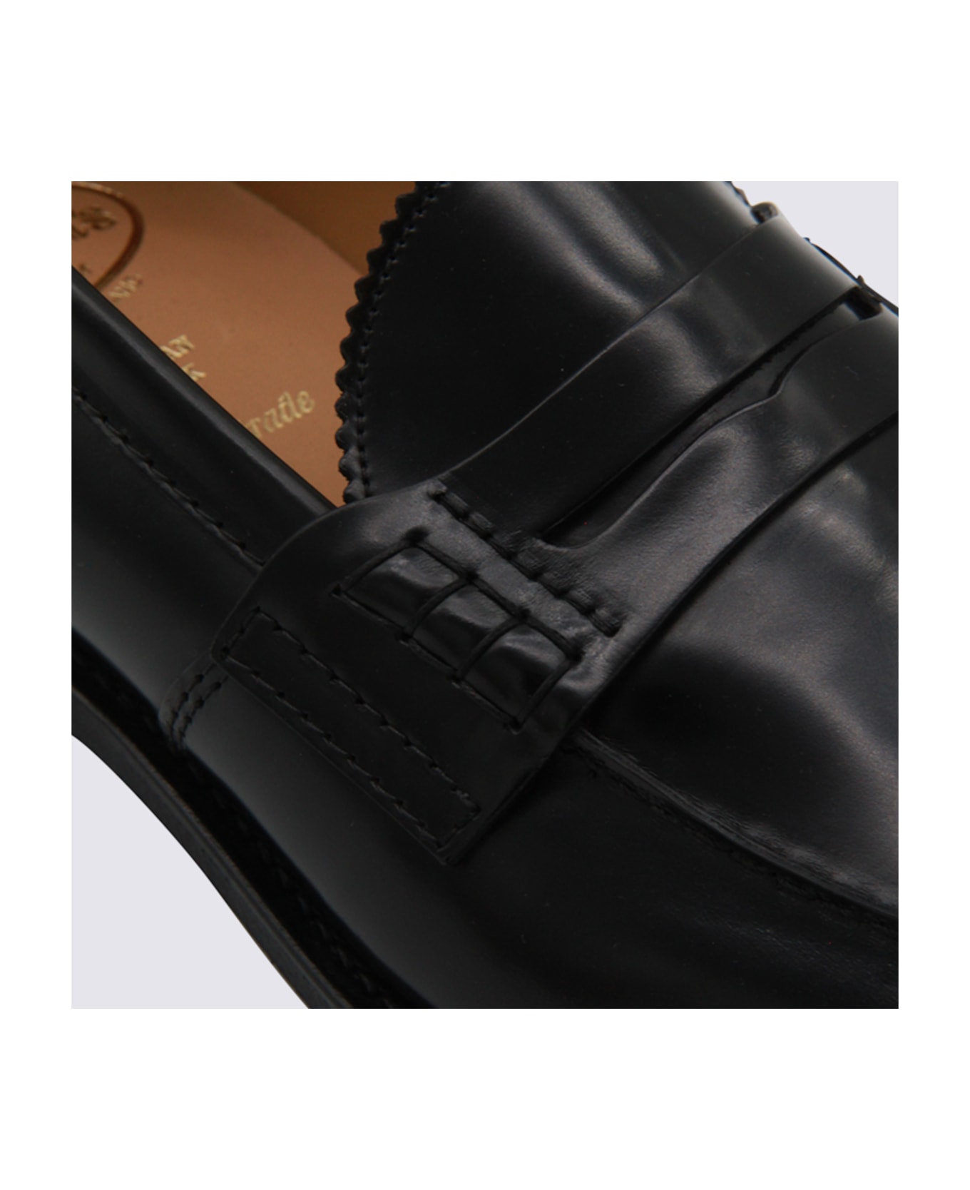 Church
s Black Leather Loafers - Black