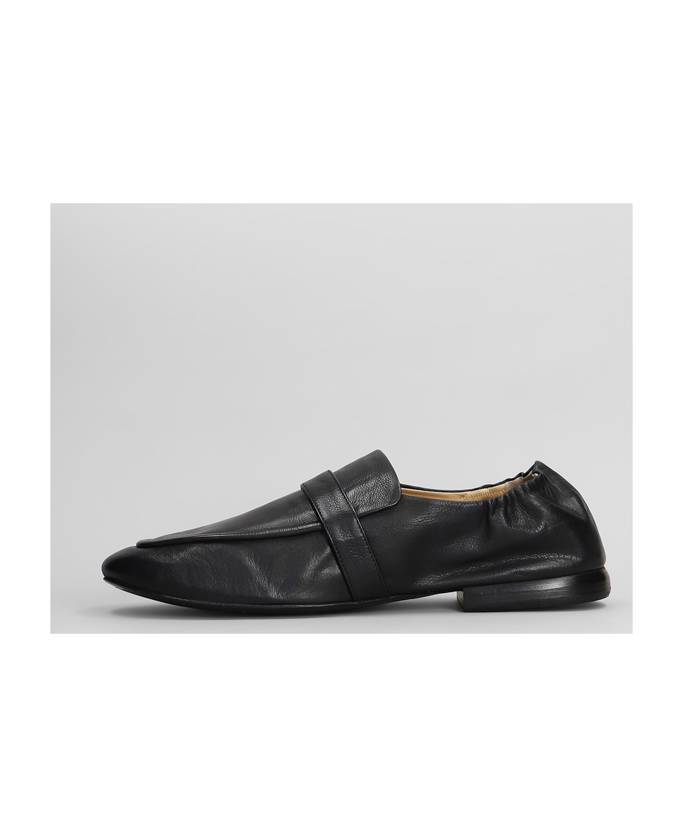 Marsell Mandolo Loafers In Black Leather - black