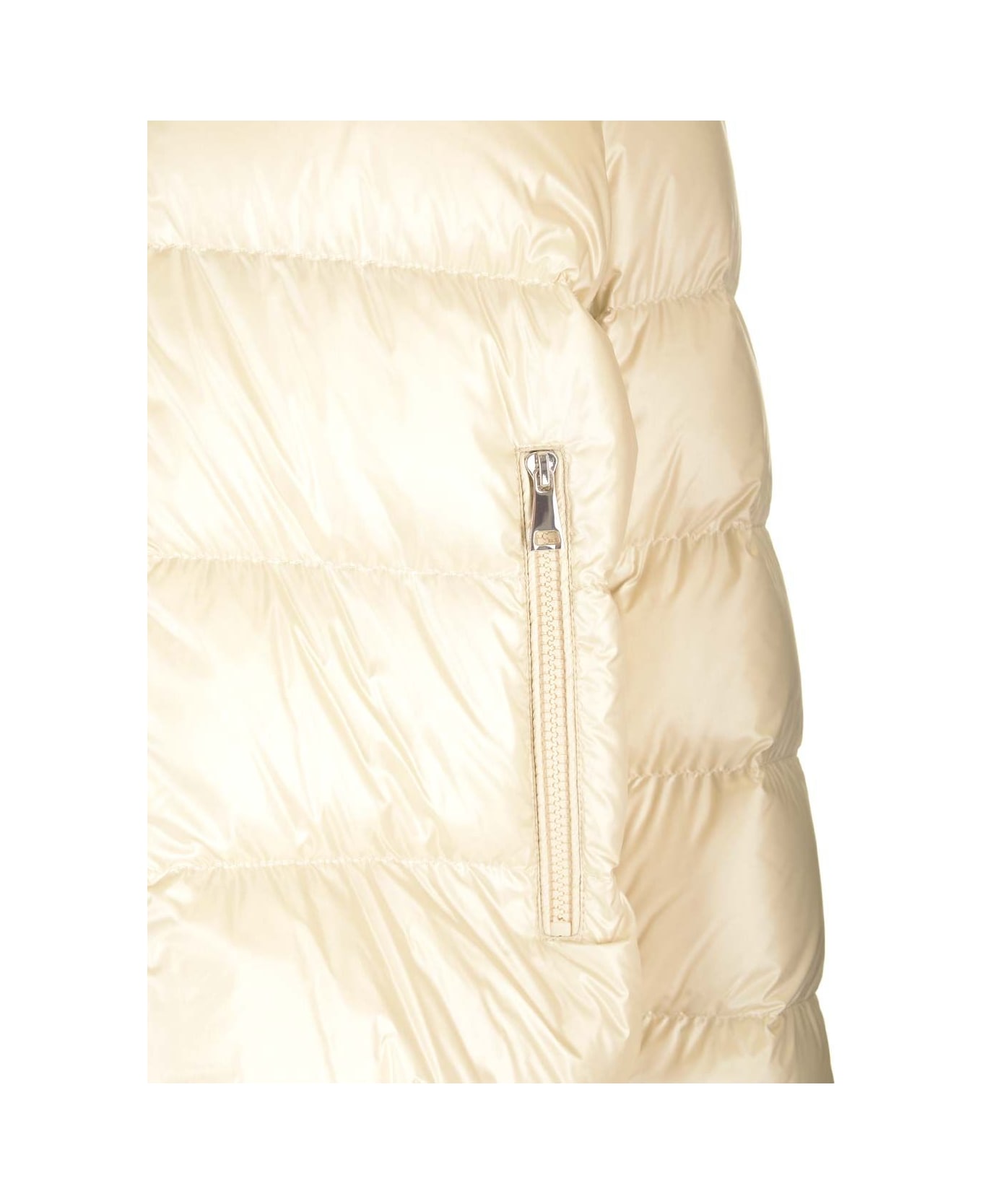 Moncler "biron" Down Jacket - White