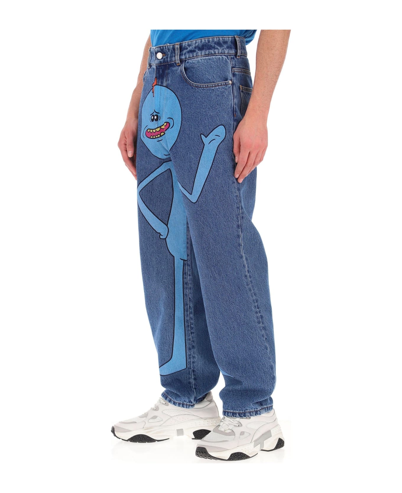 GCDS Rick And Morty Jeans - Blue