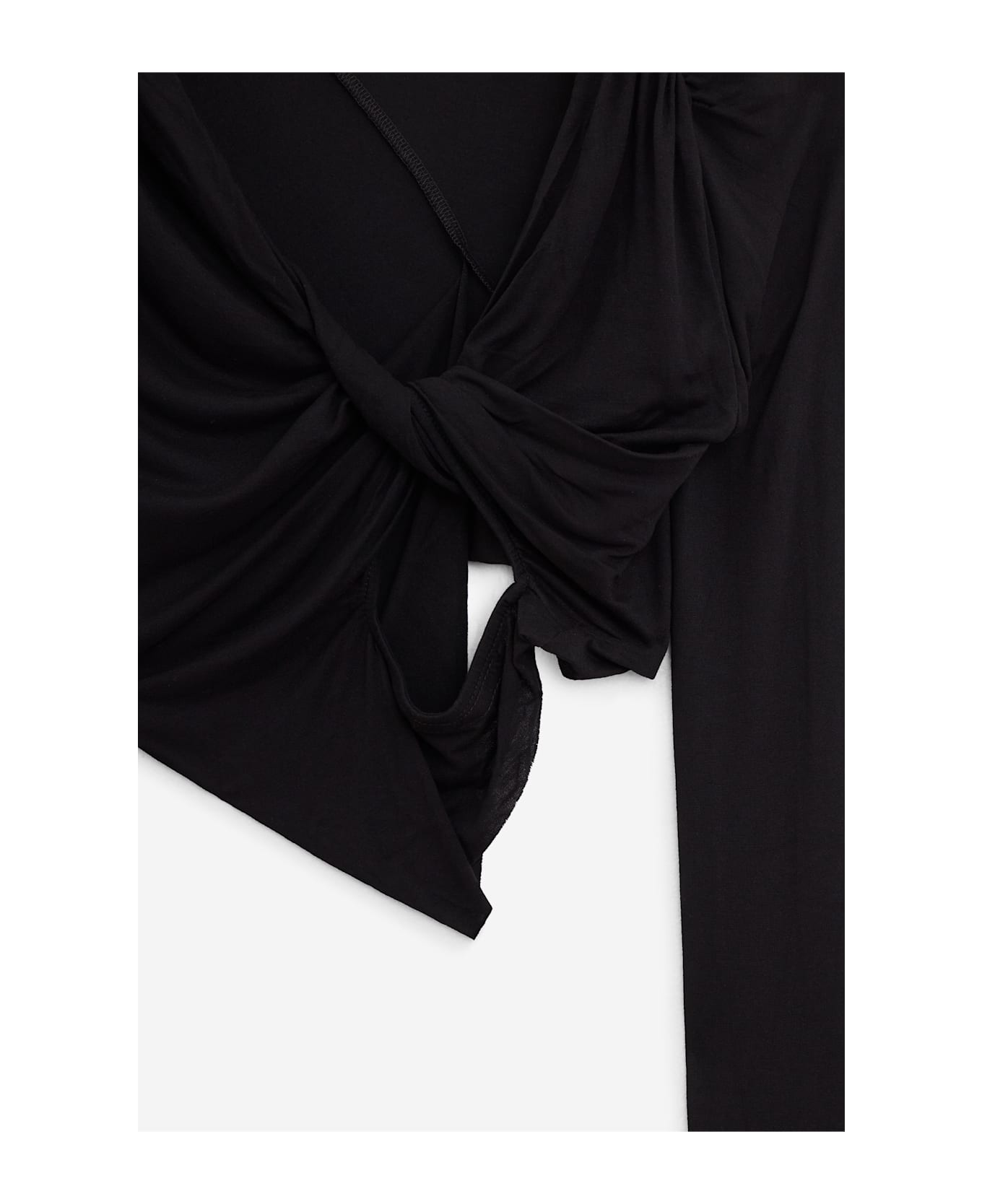 Rick Owens Lilies Jade Ls Longsleeve - black