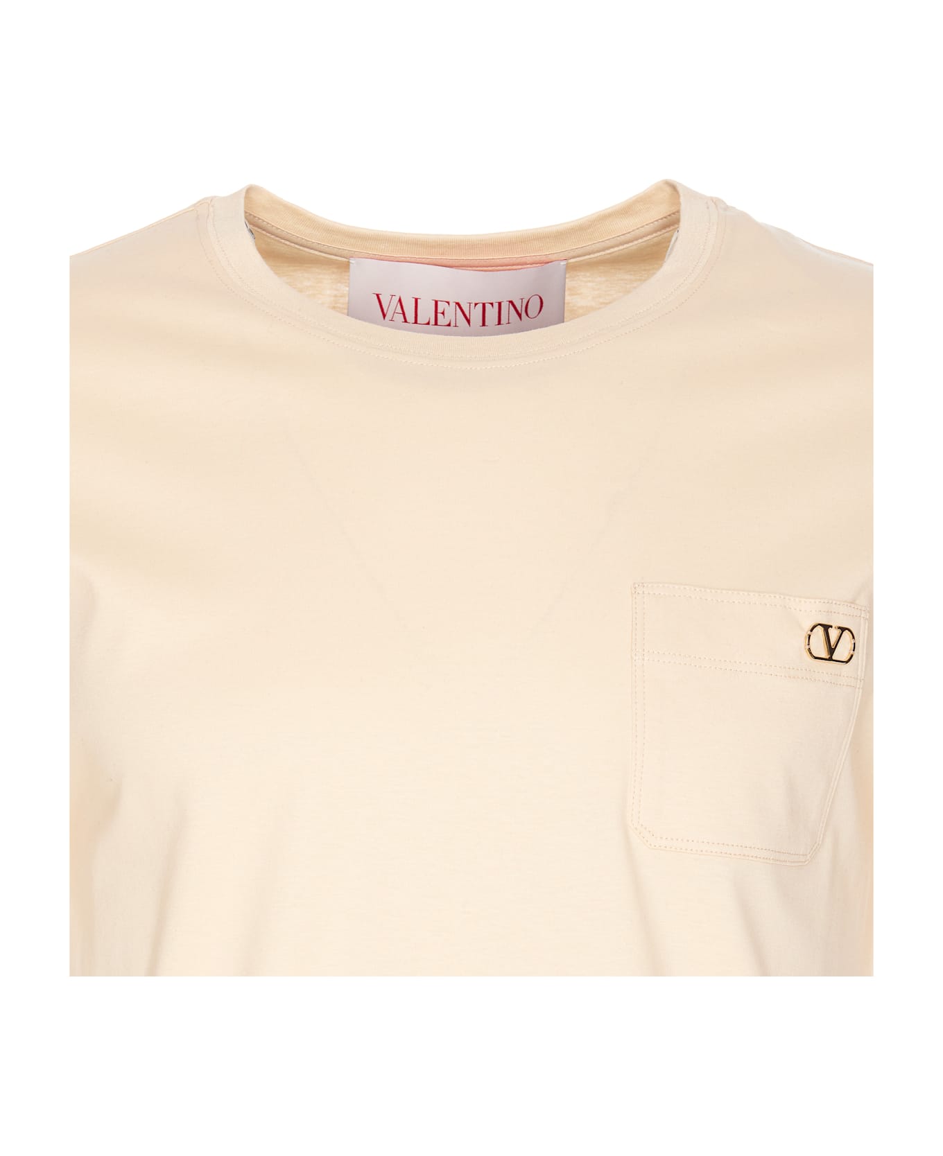 Valentino Garavani Vlogo Signature Logo T-shirt - White