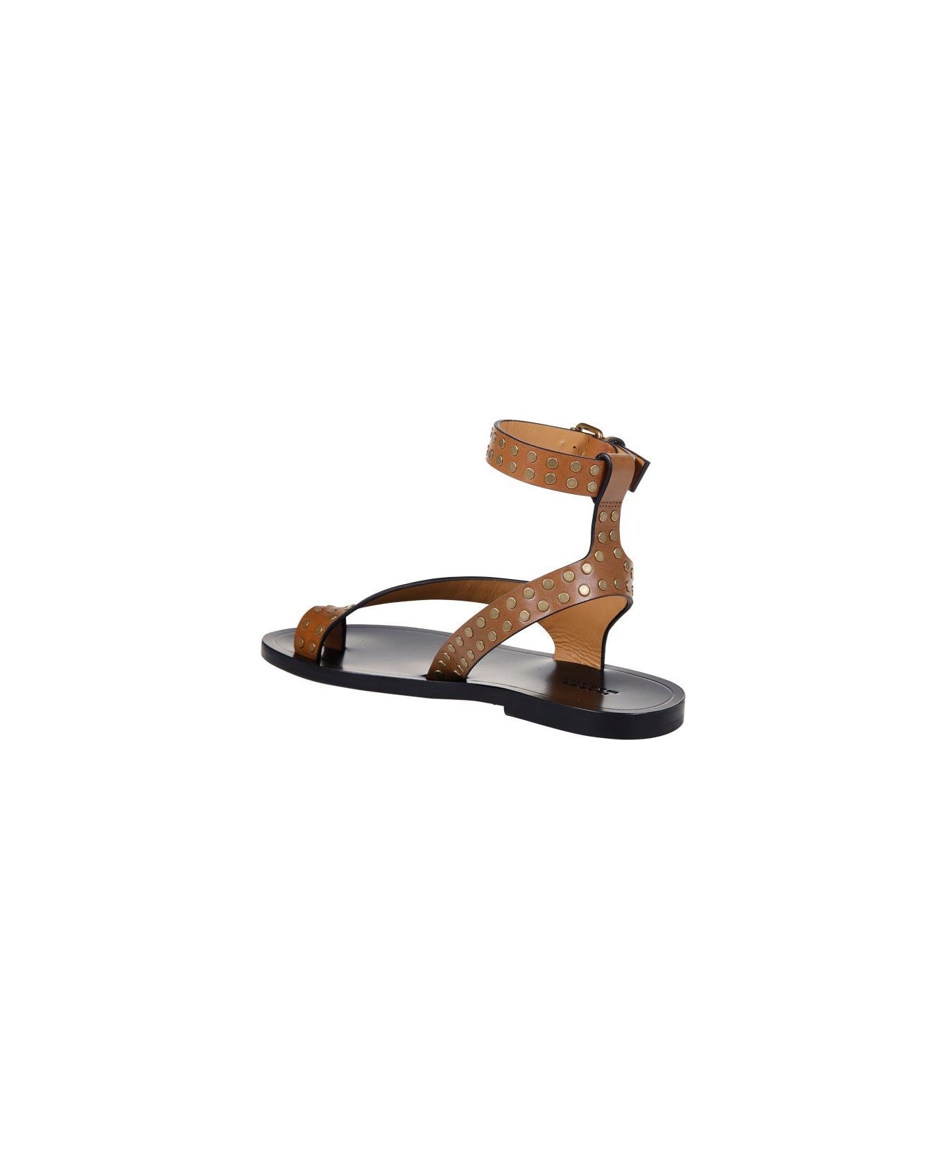 Isabel Marant Jiona Stud-embellished Ankle Strapped Sandals サンダル