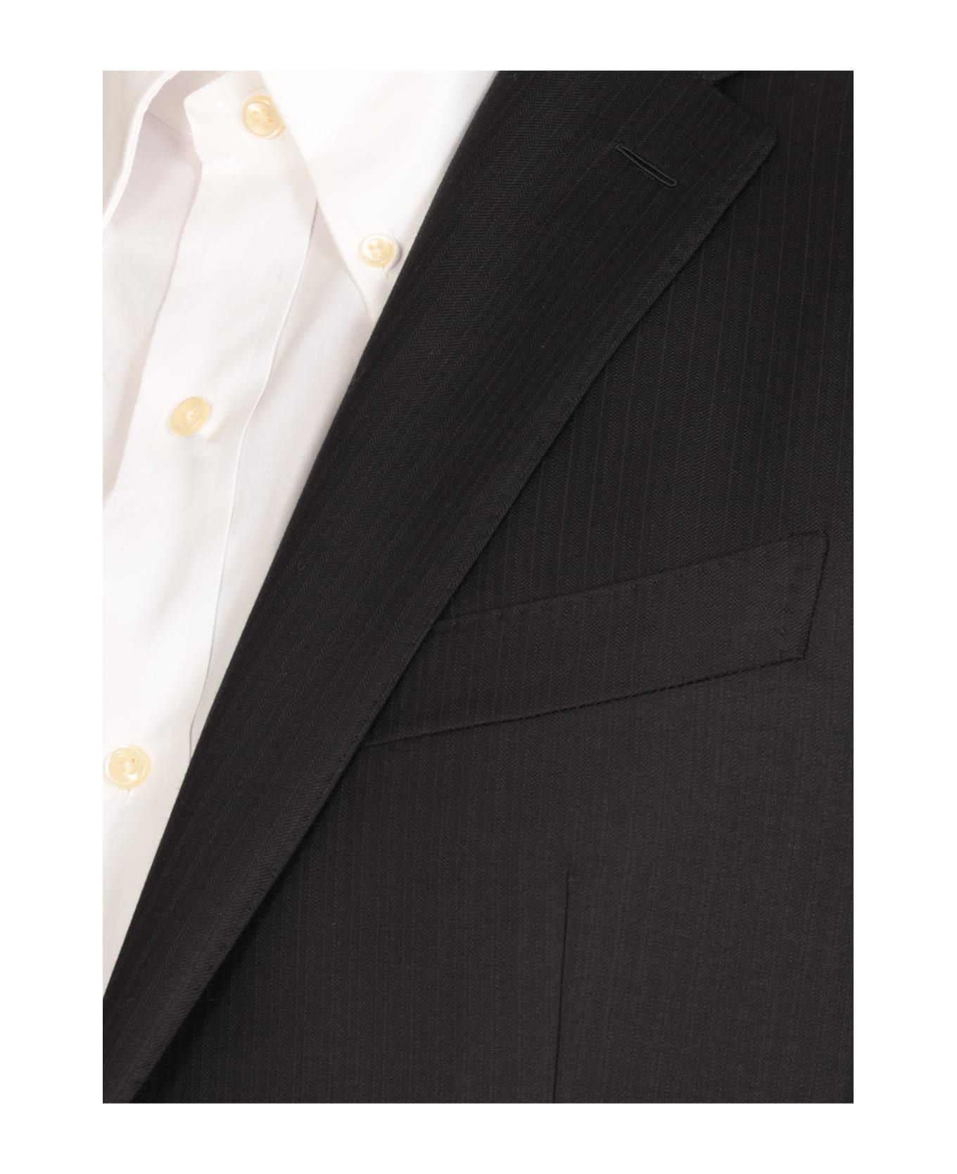 Caruso Wool Suit - Blue