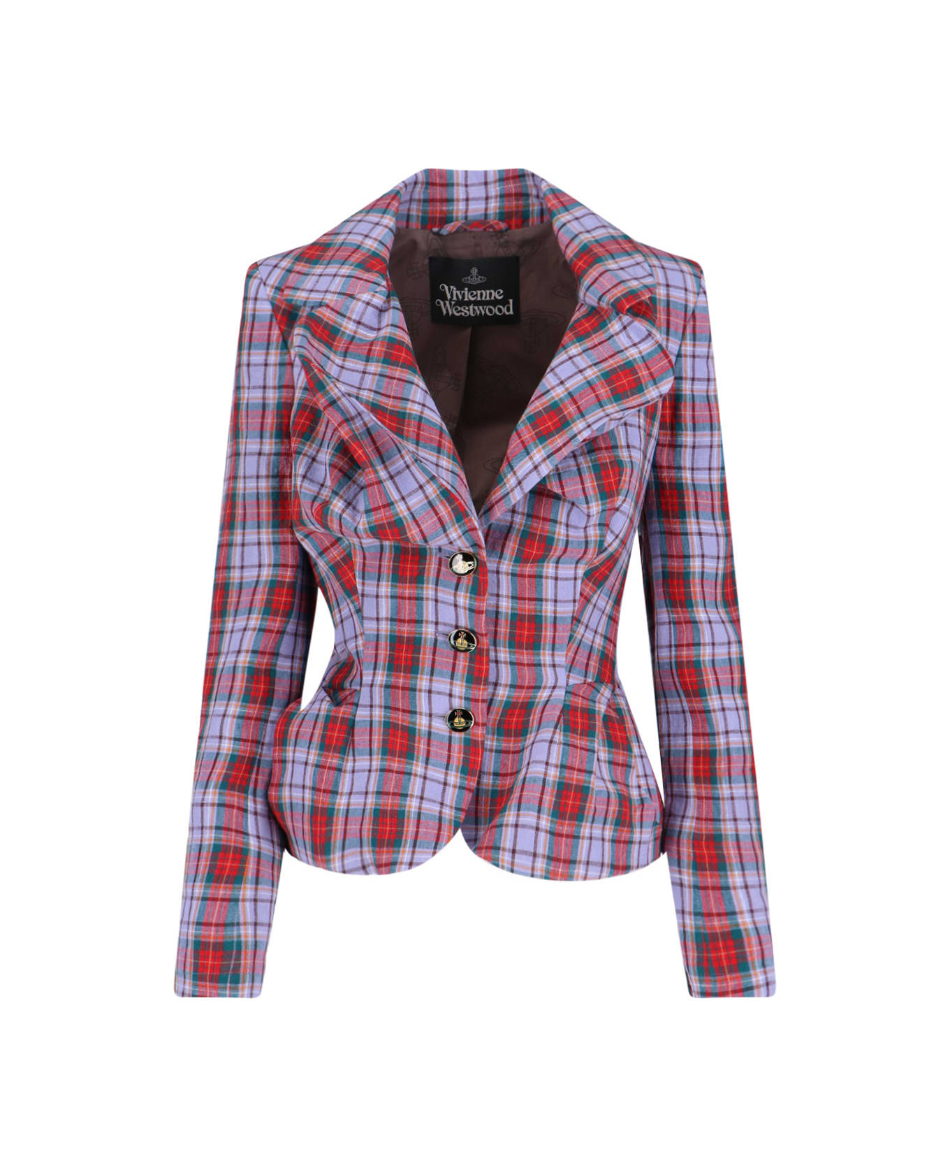 Vivienne Westwood 'tartan' Single-breasted Blazer - Multicolor