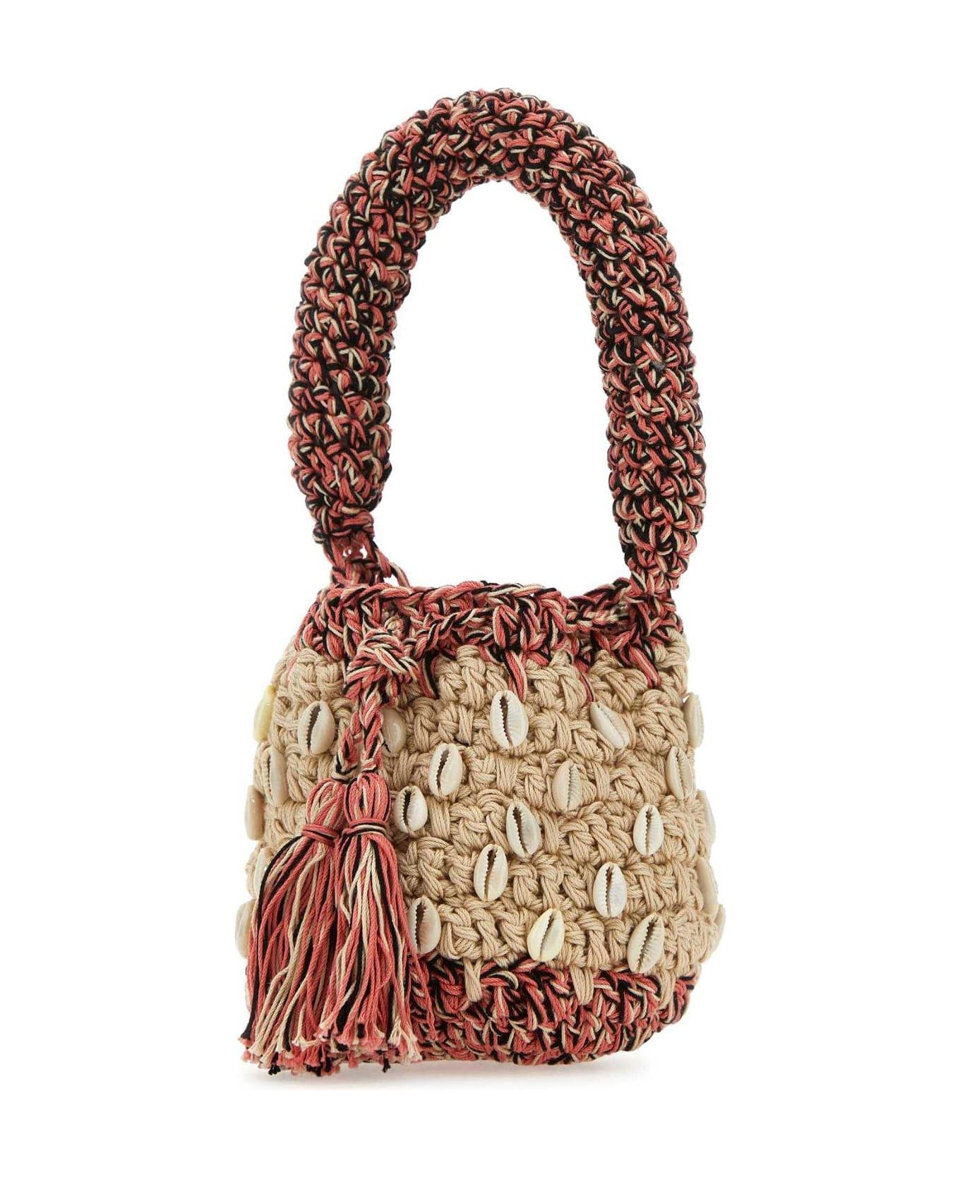 Alanui Crochet Mini Handbag - Beige