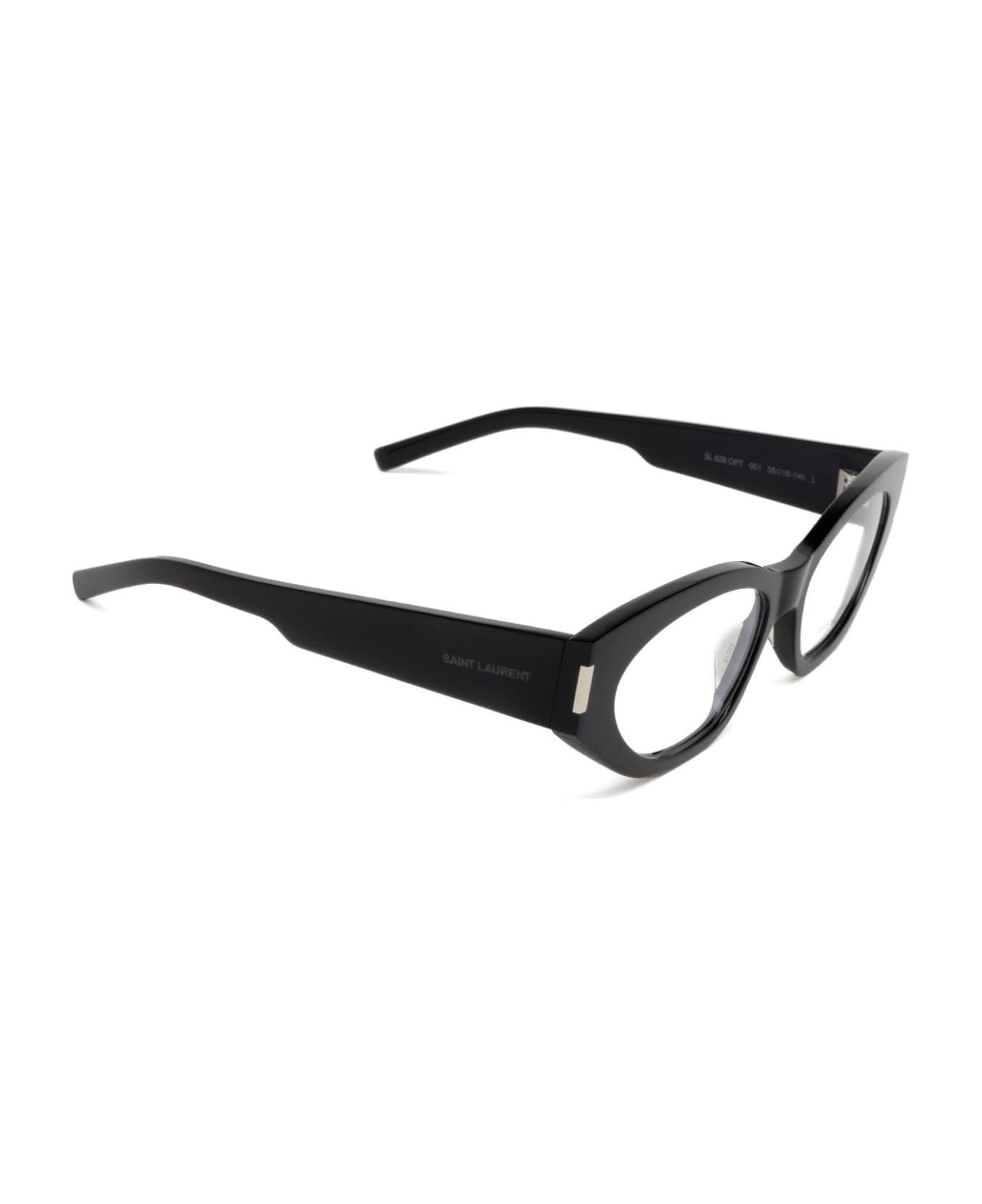 Saint Laurent Eyewear Sl 638 Opt Black Glasses - Black アイウェア