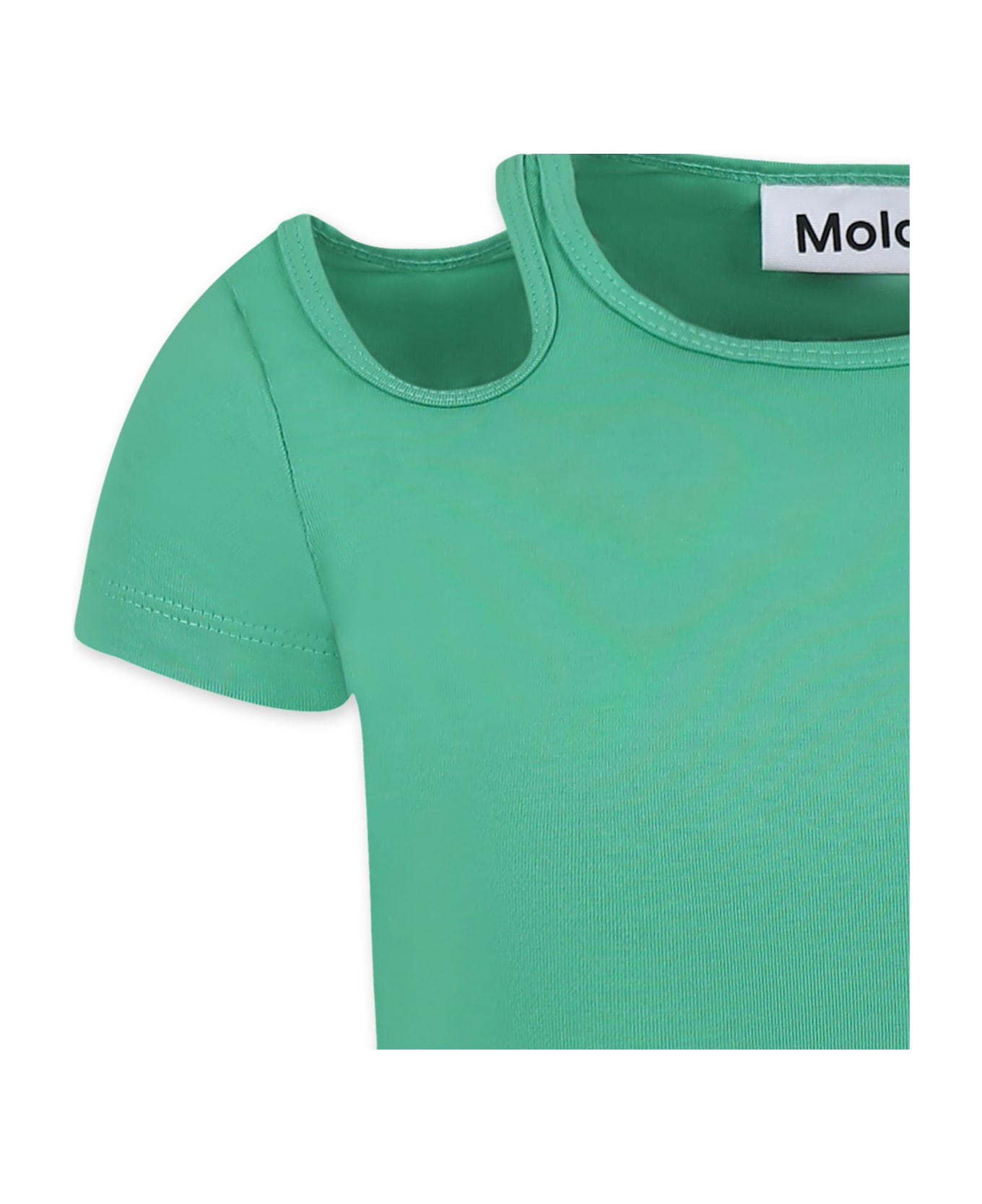 Molo Grenn T-shirt For Girl - Green