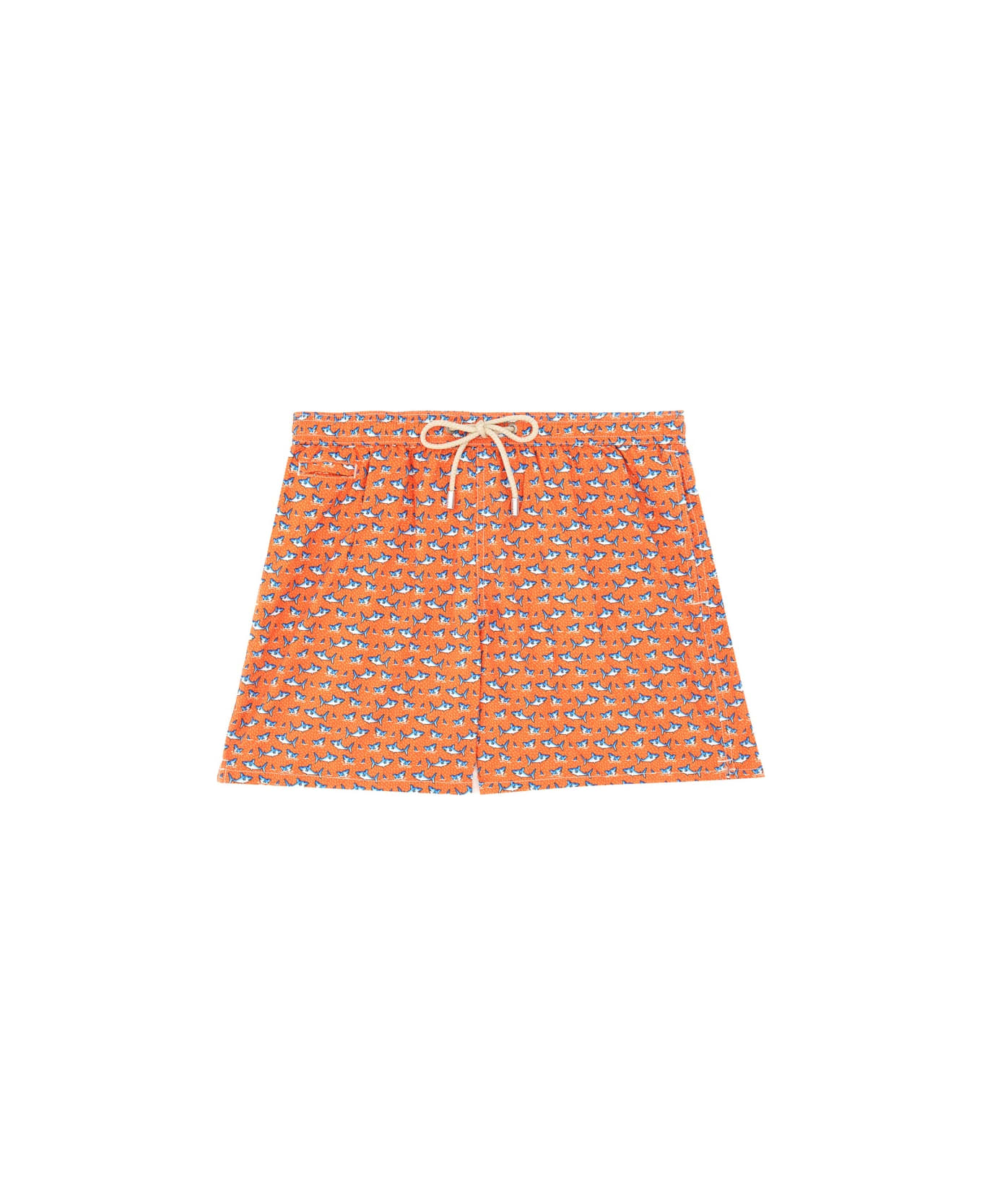 MC2 Saint Barth Boxer Swimsuit - ORANGE