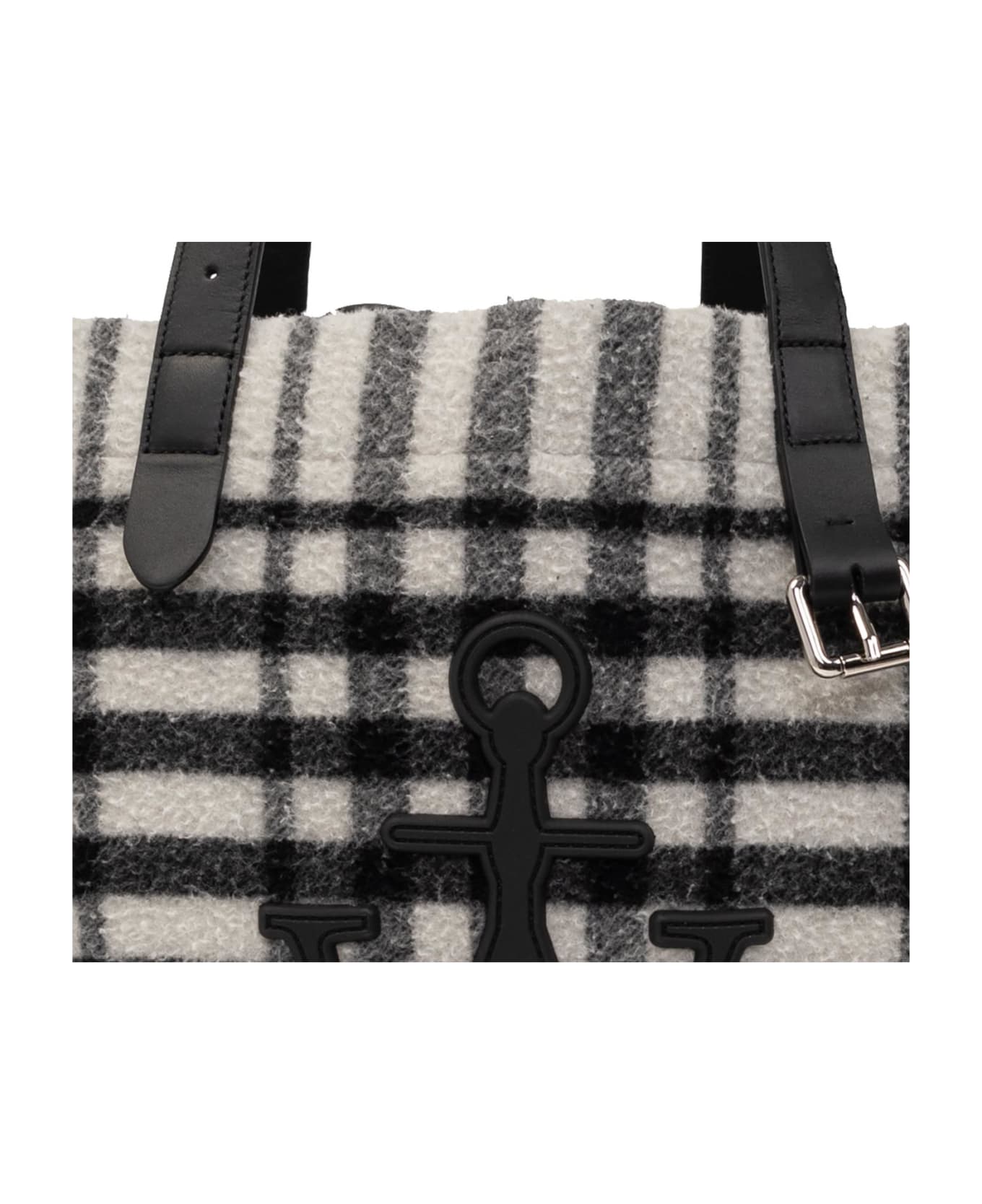 J.W. Anderson 'belt' Shopper Bag - Black/white トートバッグ