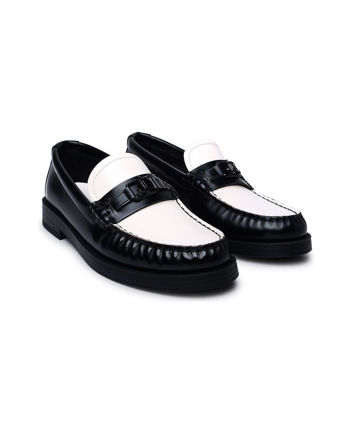 Jimmy Choo Addie Colour-block Loafers フラットシューズ