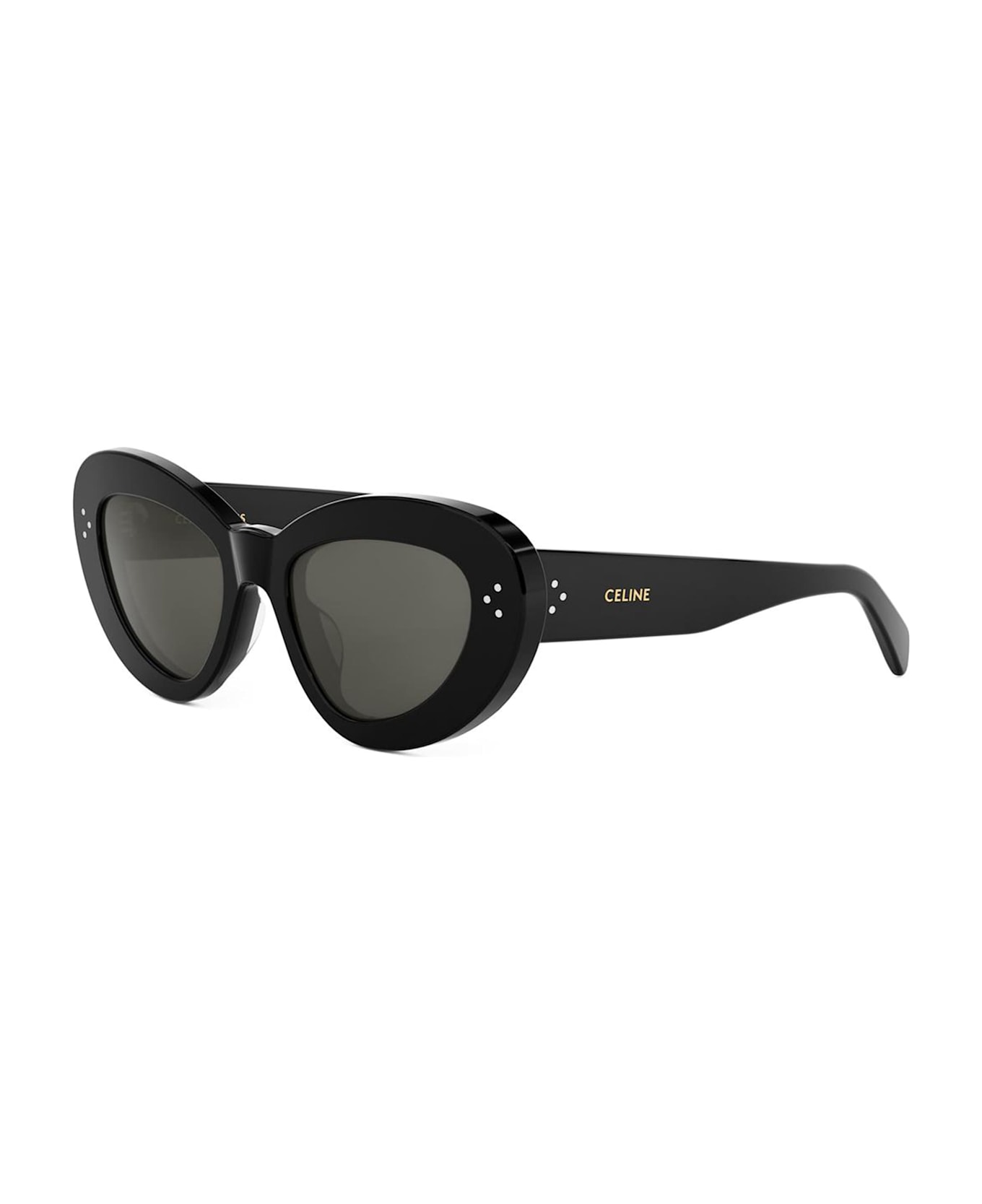 Celine 3 Dots Cl40320u - Black Sunglasses - Black